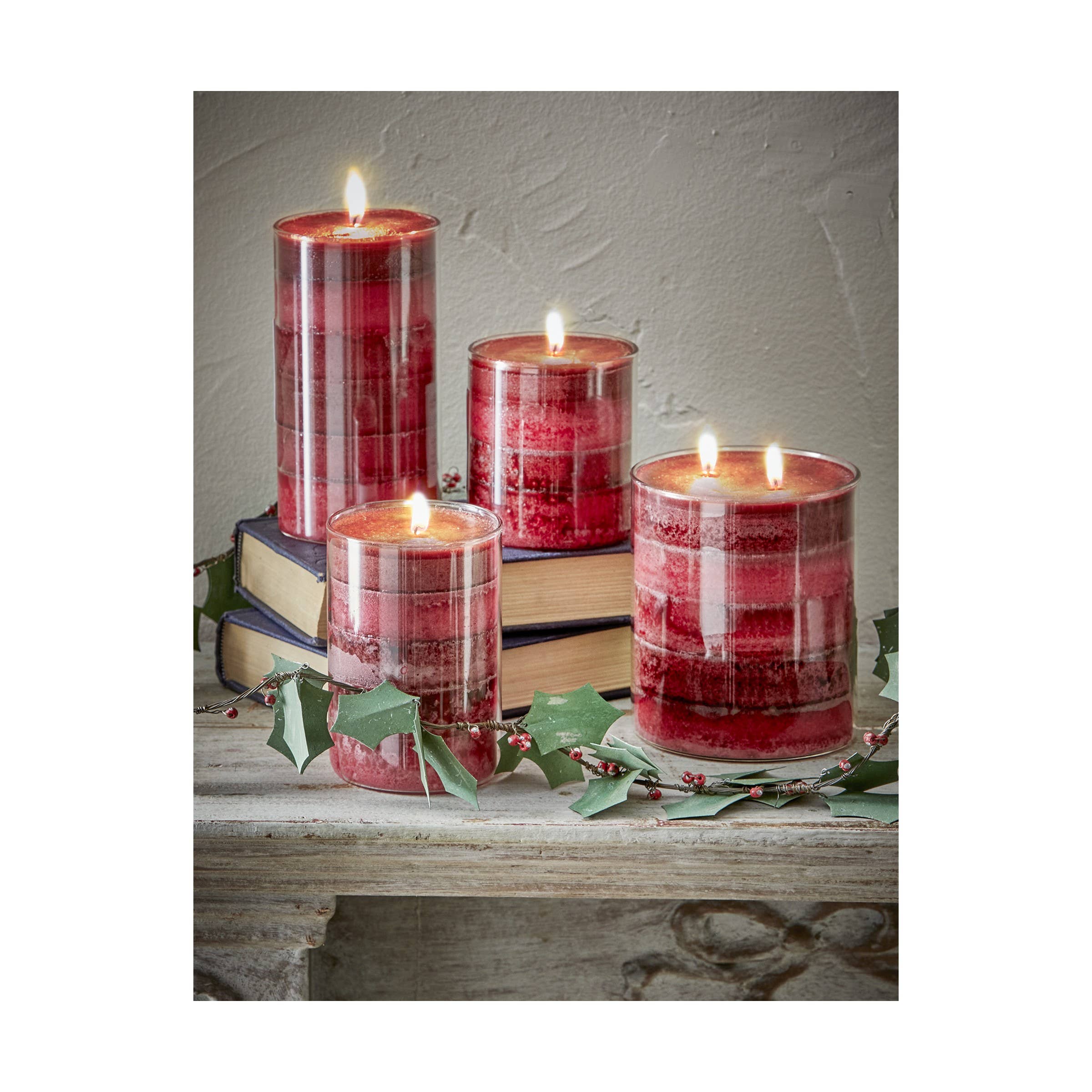 Pillar Candle Fragrance Fusion, Reds - Image 2