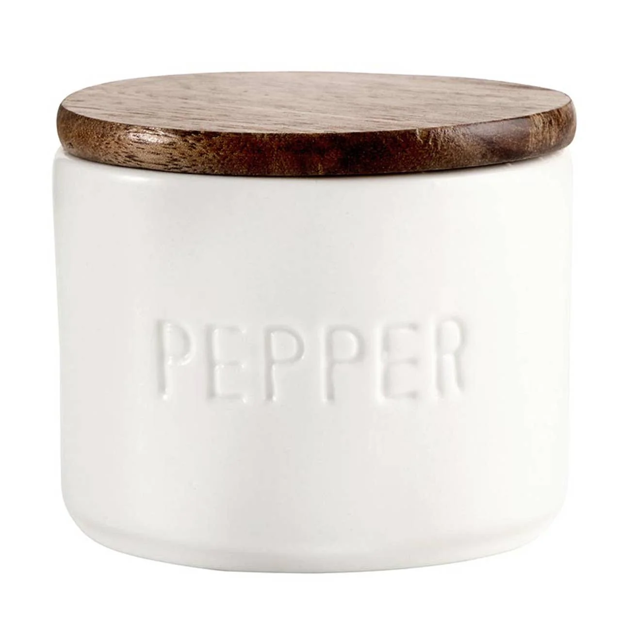 Face to Face Ceramic Salt + Pepper Set (2pc) - Image 3