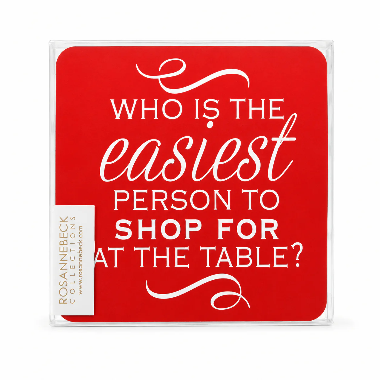 Santa Conversation Coaster - Image 2
