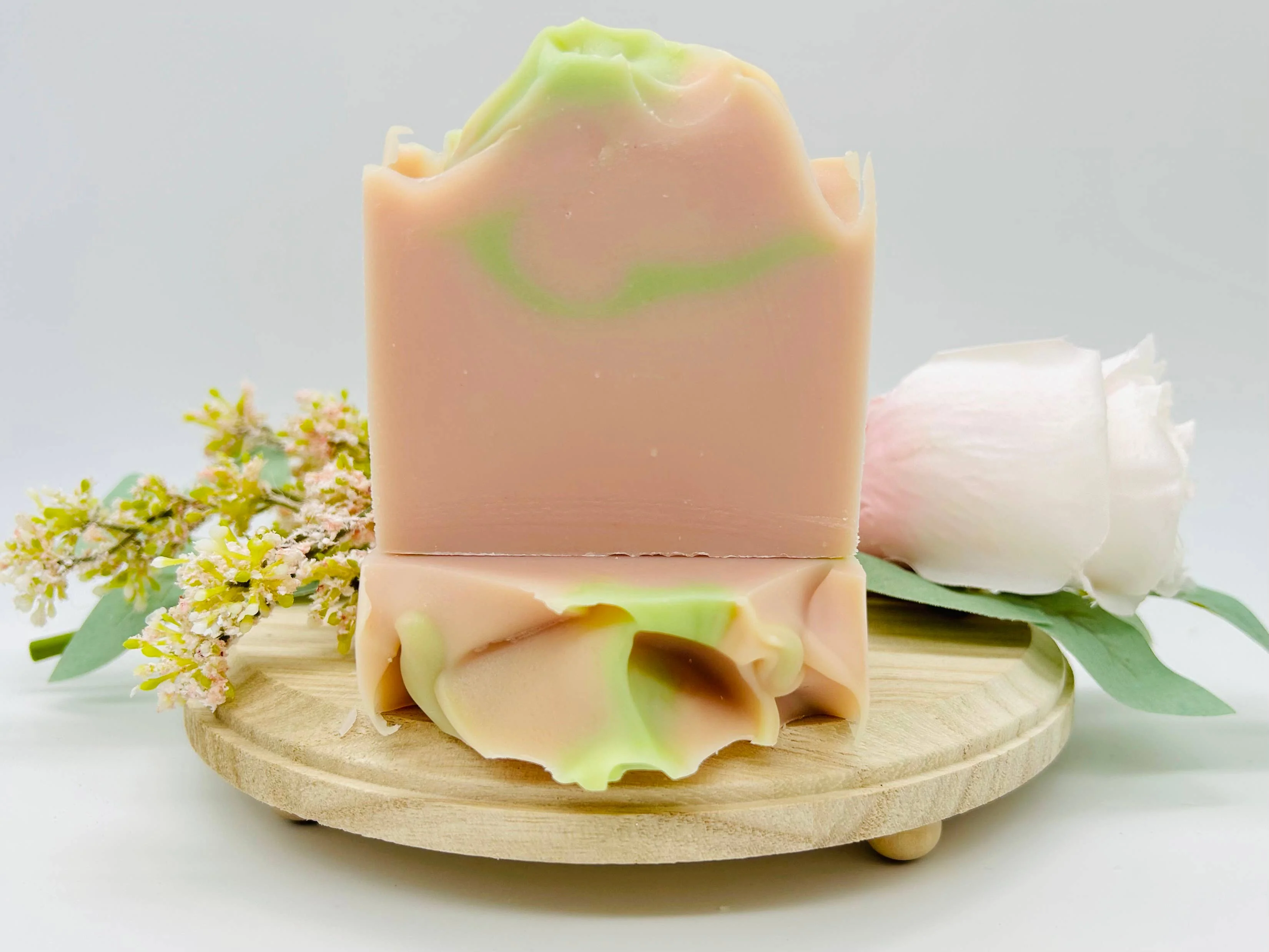 Cherry Blossom Handmade Soap Bar VEGAN COLD PROCESS - Image 2