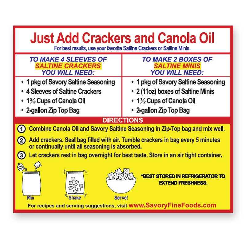 Savory Party Cracker Seasoning - Classic Original - Image 2