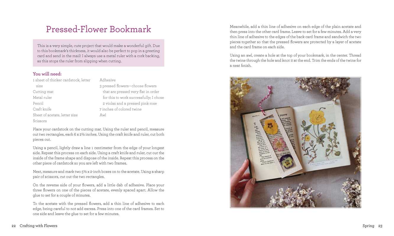 Simon & Schuster - Crafting with Flowers by Katie Meadow - Image 5
