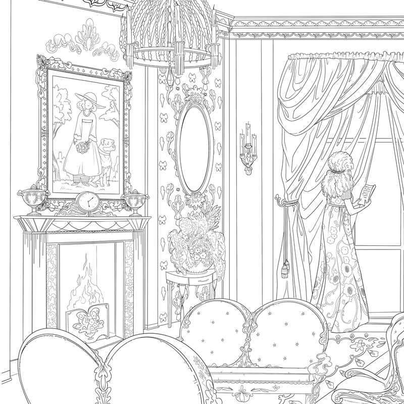 Unofficial Bridgerton Coloring Book by Sara Richard - Image 5