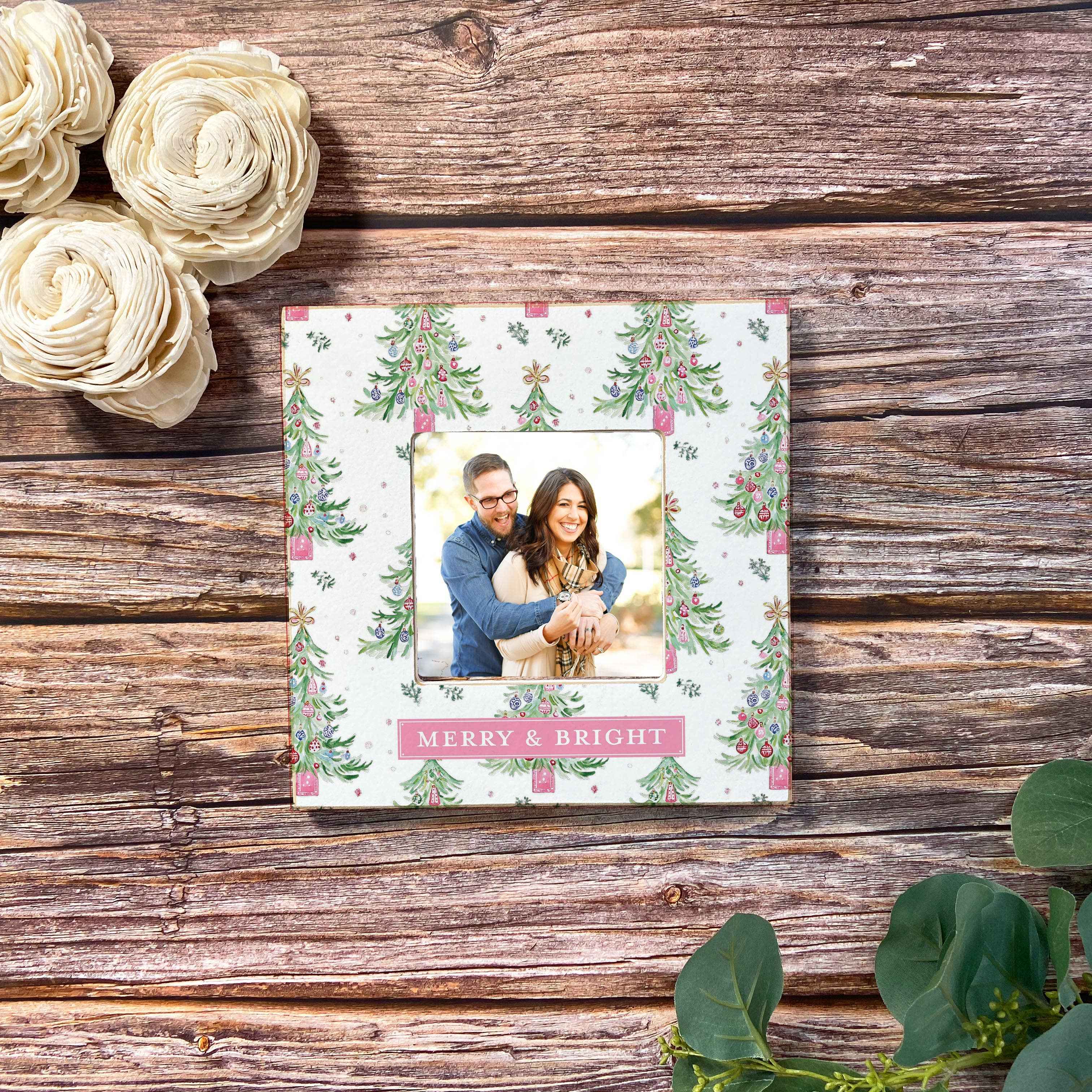 Simply Square Frame-Blush & Baubles Christmas - Image 4