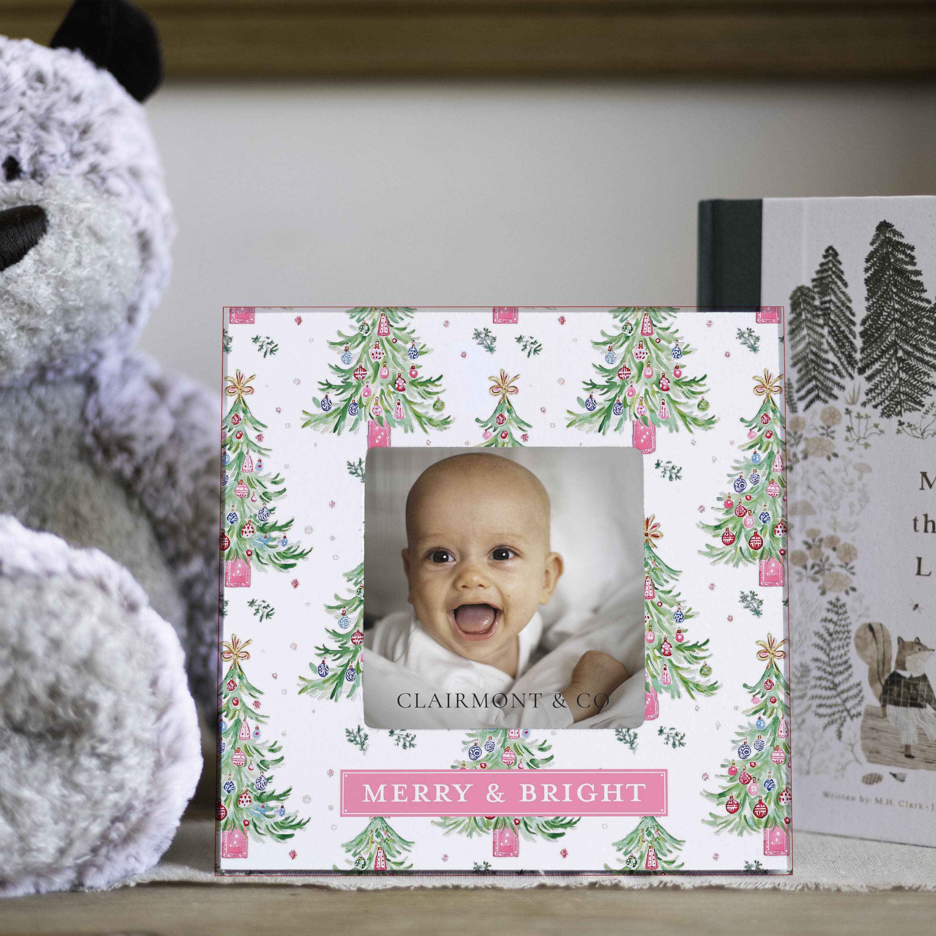 Simply Square Frame-Blush & Baubles Christmas - Image 5