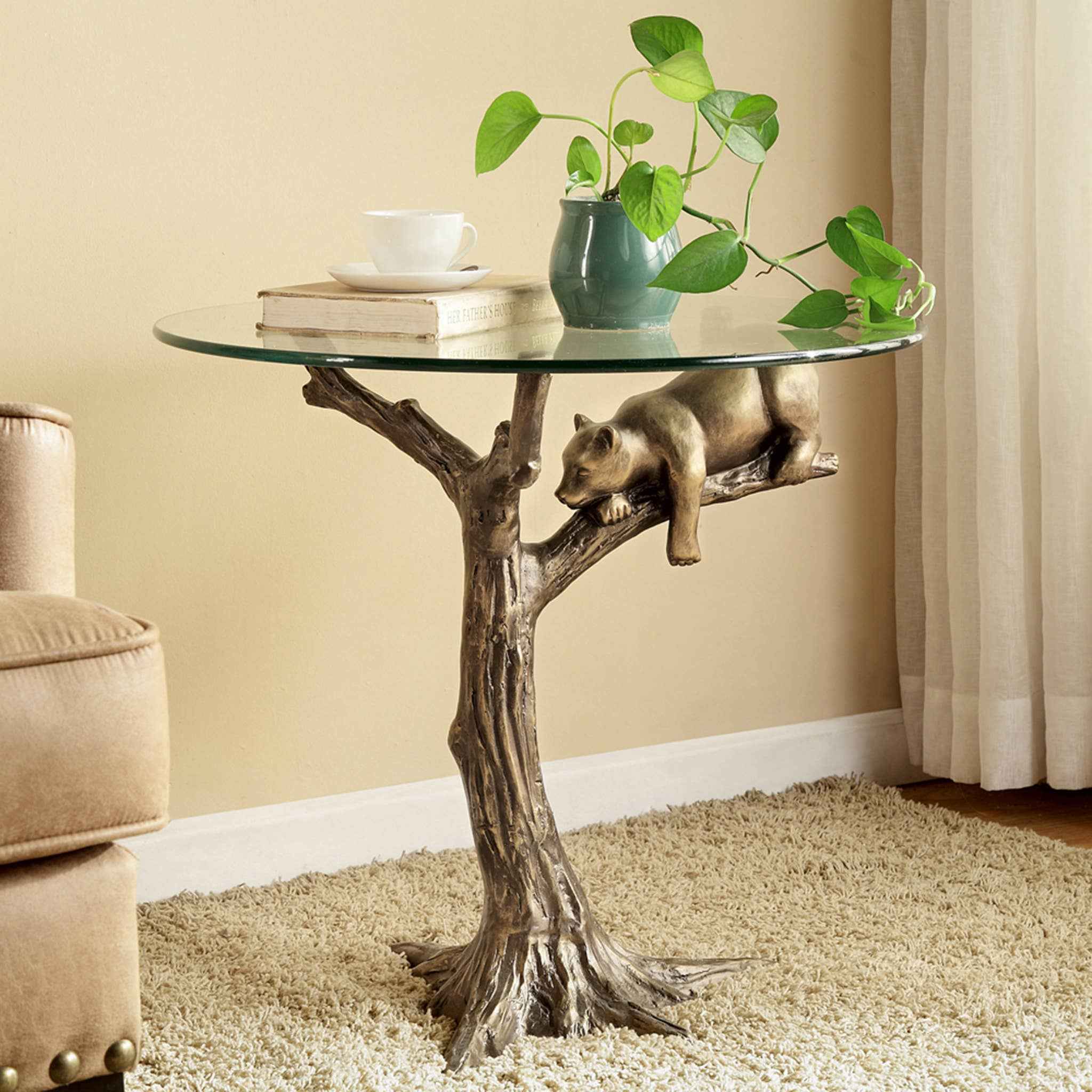 Sleepy Bear End Table