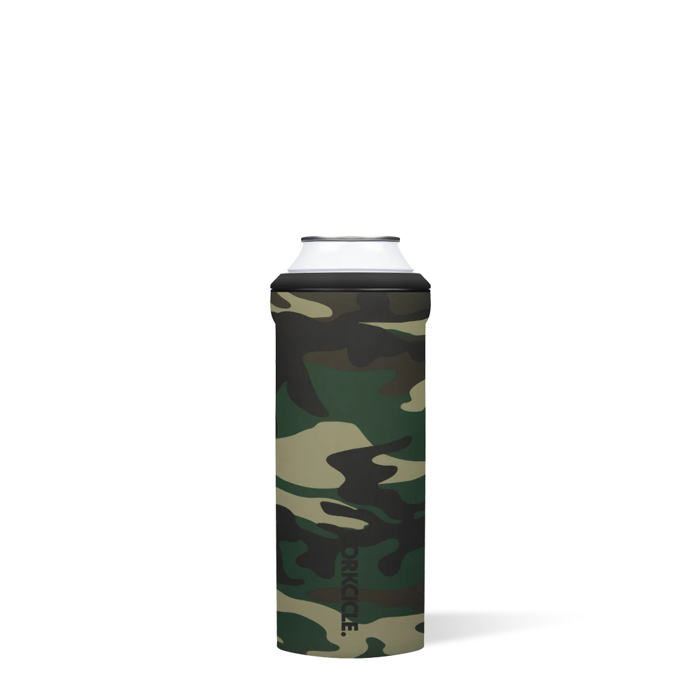 Slim Can Cooler - Woodland Camo
