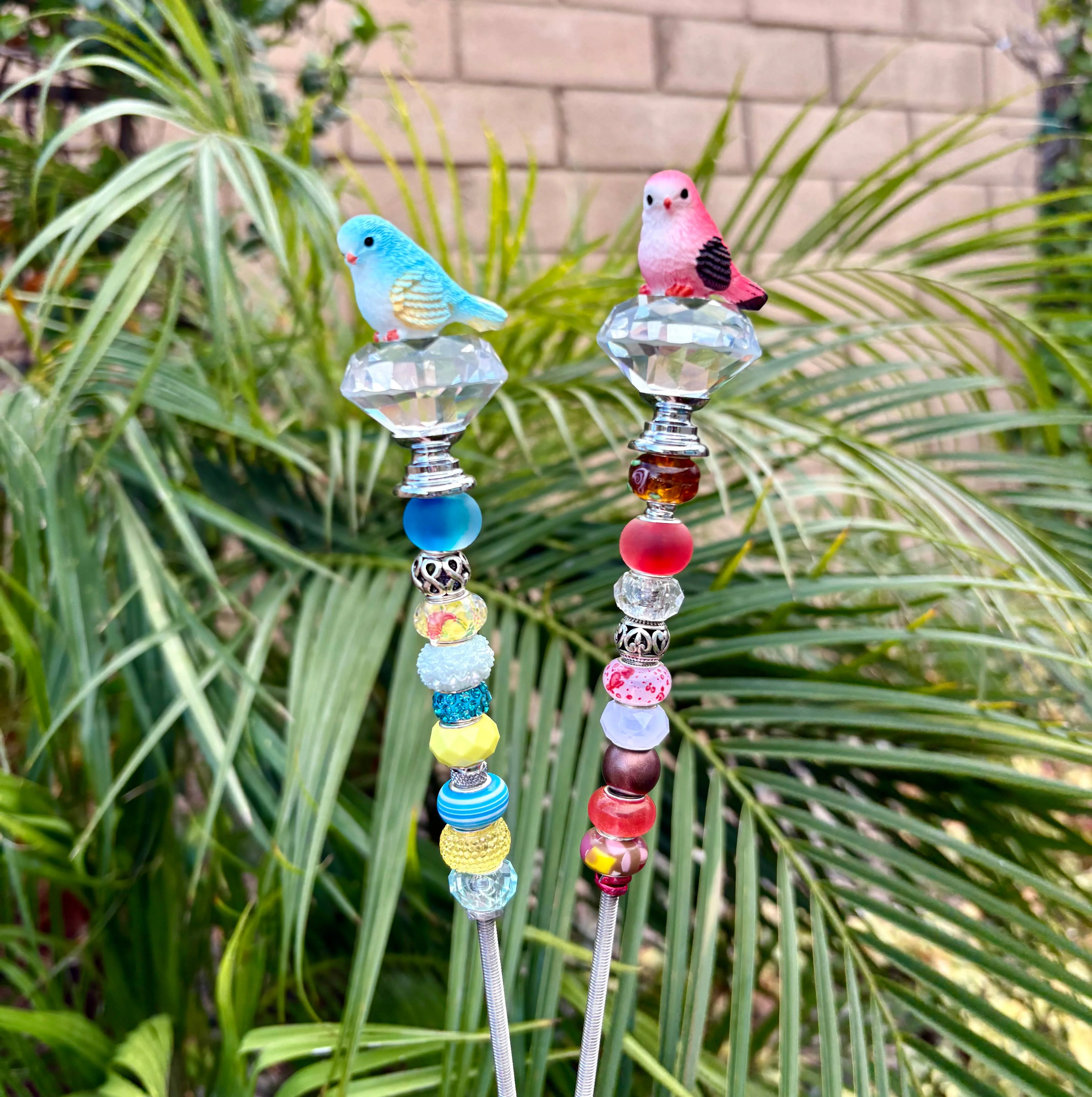 Small Bird Garden and Plant Stake -Assorted -Sold separately - Image 5