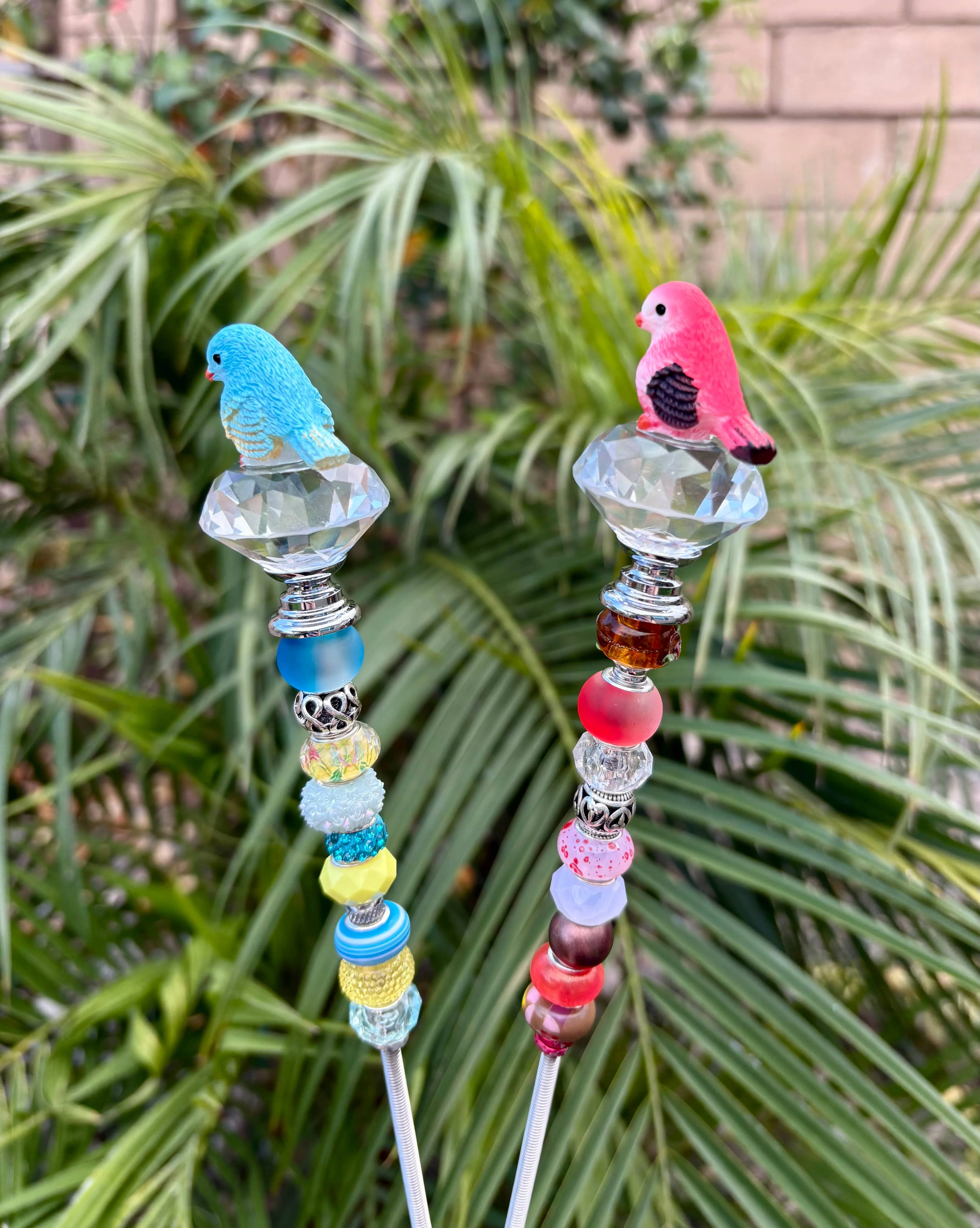 Small Bird Garden and Plant Stake -Assorted -Sold separately - Image 6