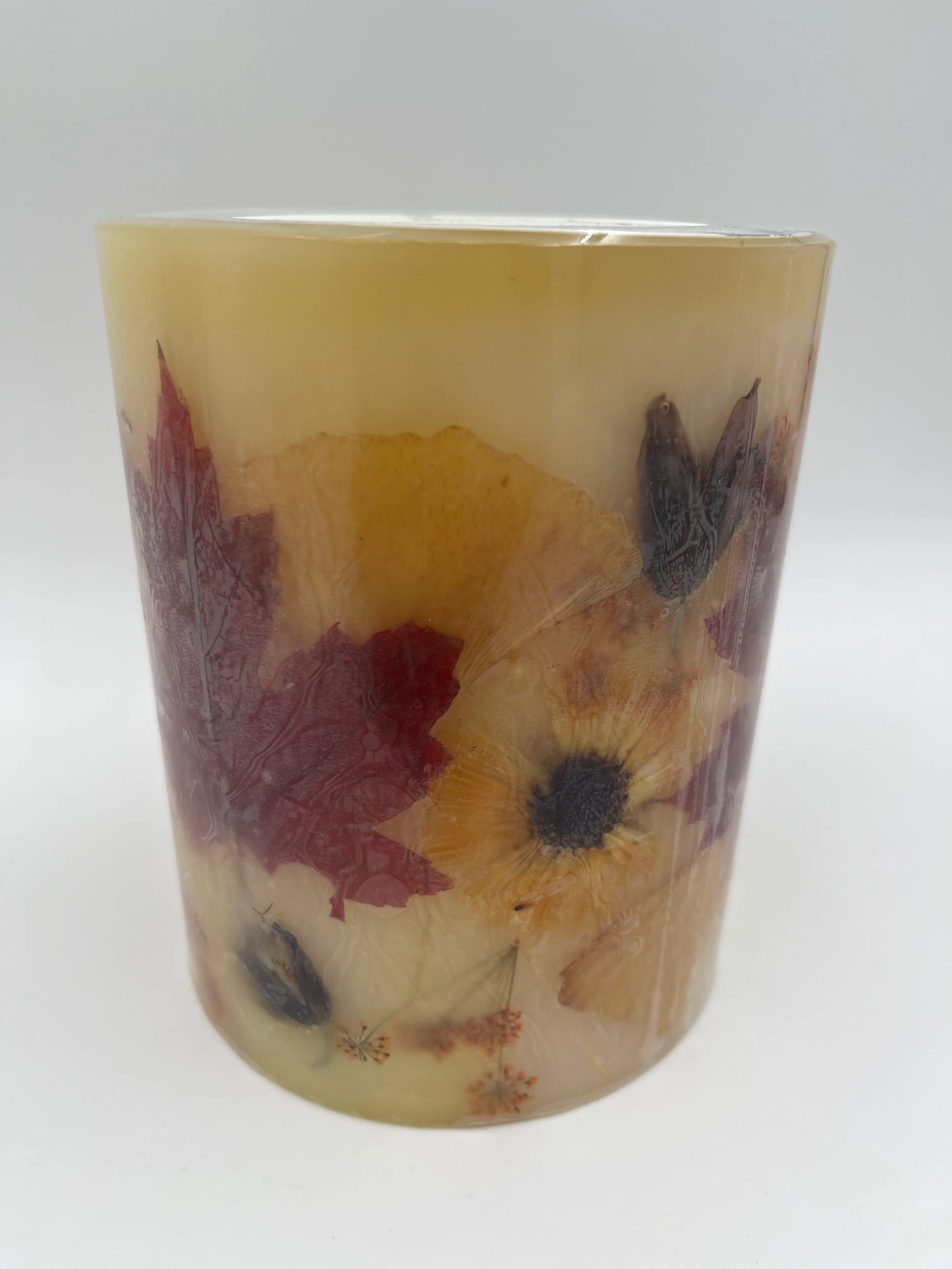 Small Round Botanical Candle-Harvest Pumpkin - Image 2