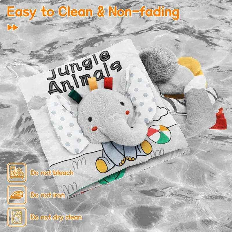 Soft Baby Book 3D Touch Feel: Elephant - Image 4