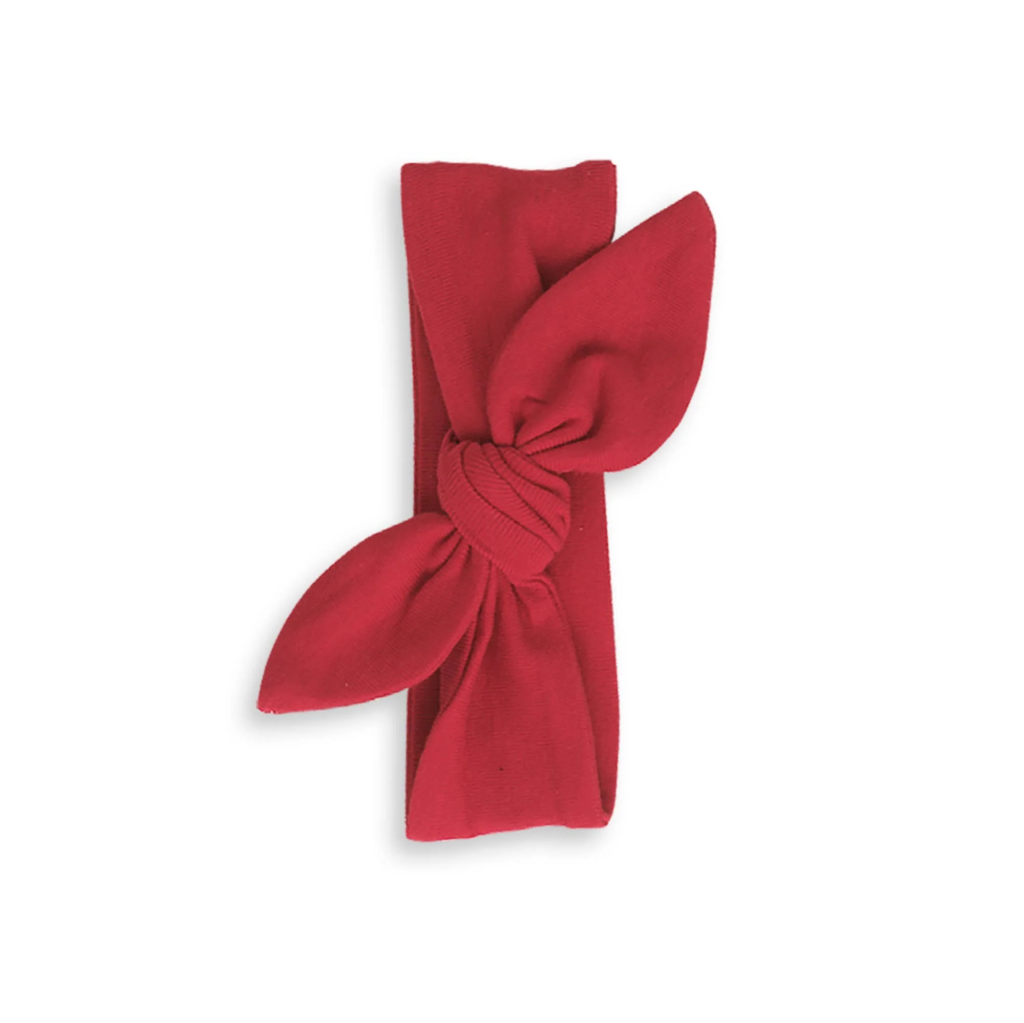 Soft Cotton Baby Girl Headbands – Adjustable One Size: Pinstripes - Image 3