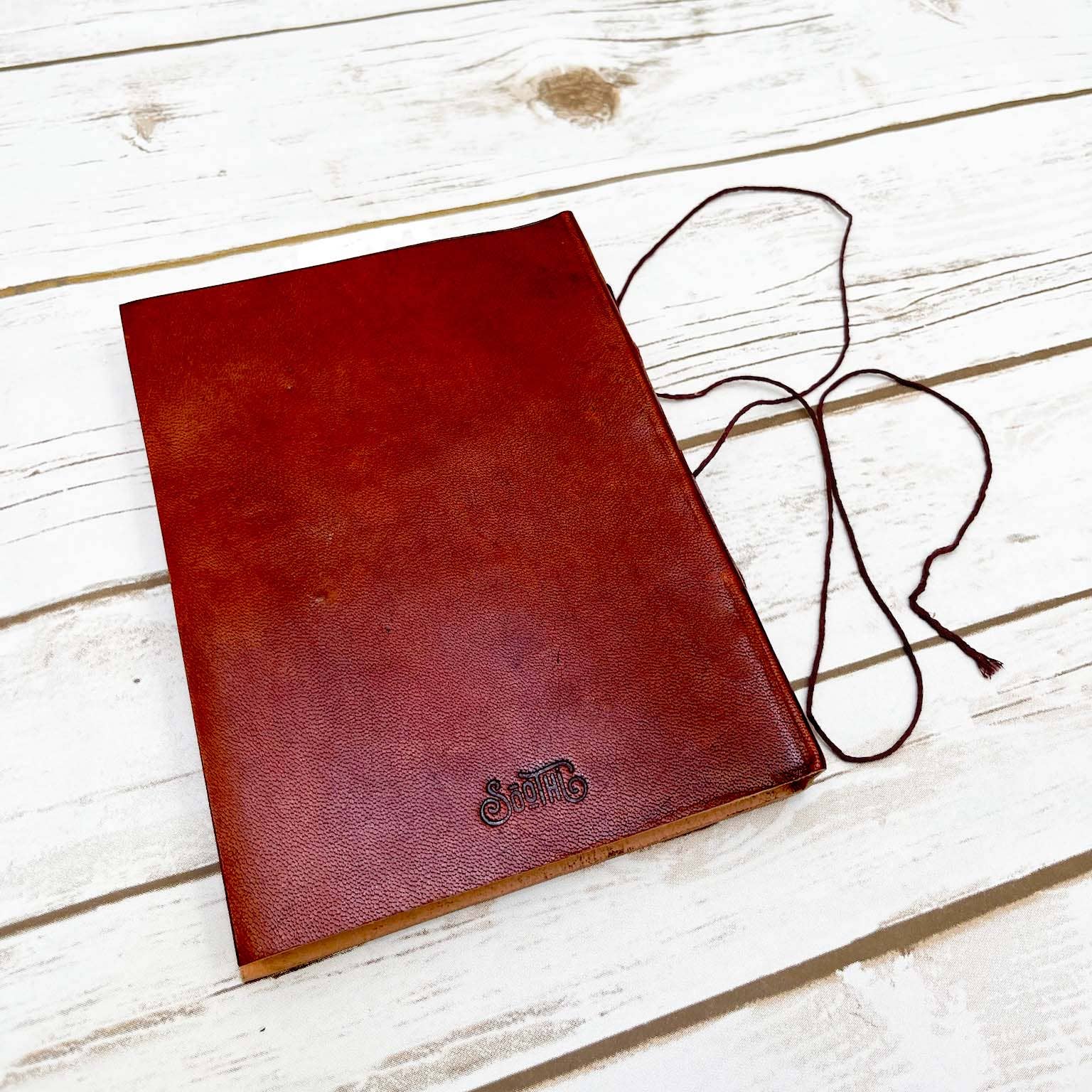 The Future Belongs, Eleanor Roosevelt Leather Journal - 8x6 - Image 4