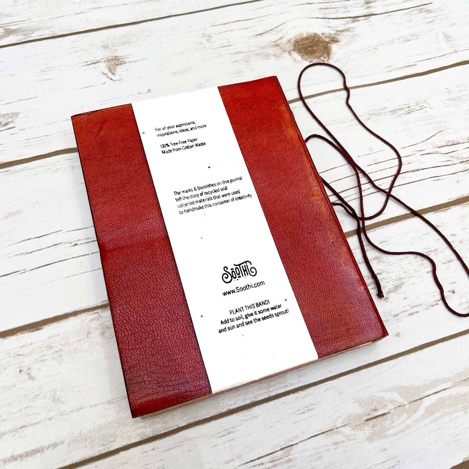 The Future Belongs, Eleanor Roosevelt Leather Journal - 8x6 - Image 6