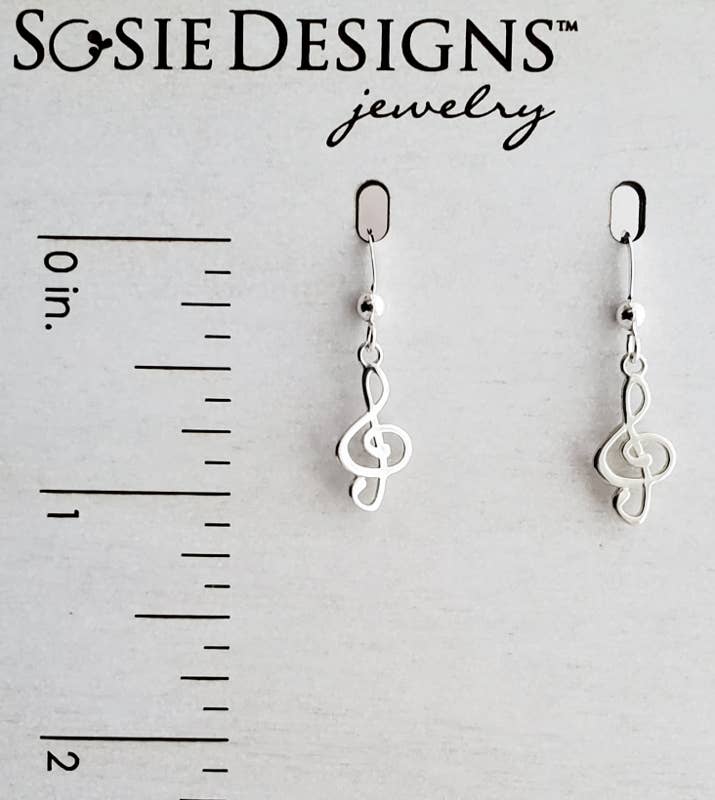 Sosie Designs - G Clef Earrings - Image 2