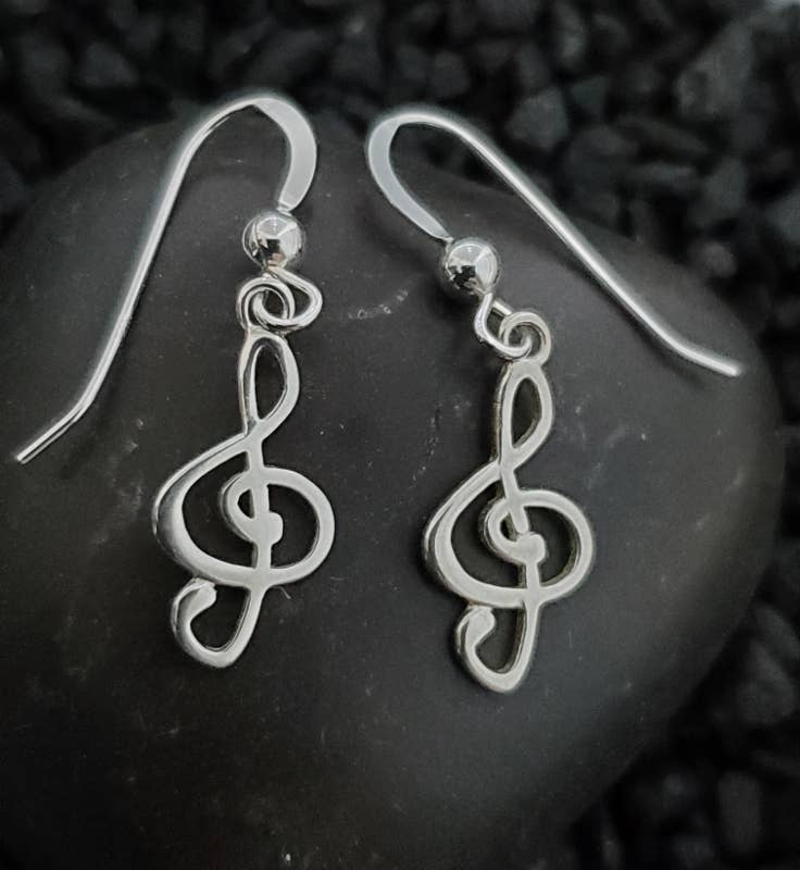 Sosie Designs - G Clef Earrings - Image 3