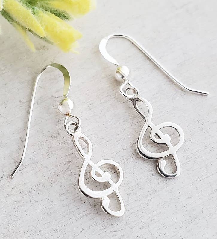 Sosie Designs - G Clef Earrings - Image 4