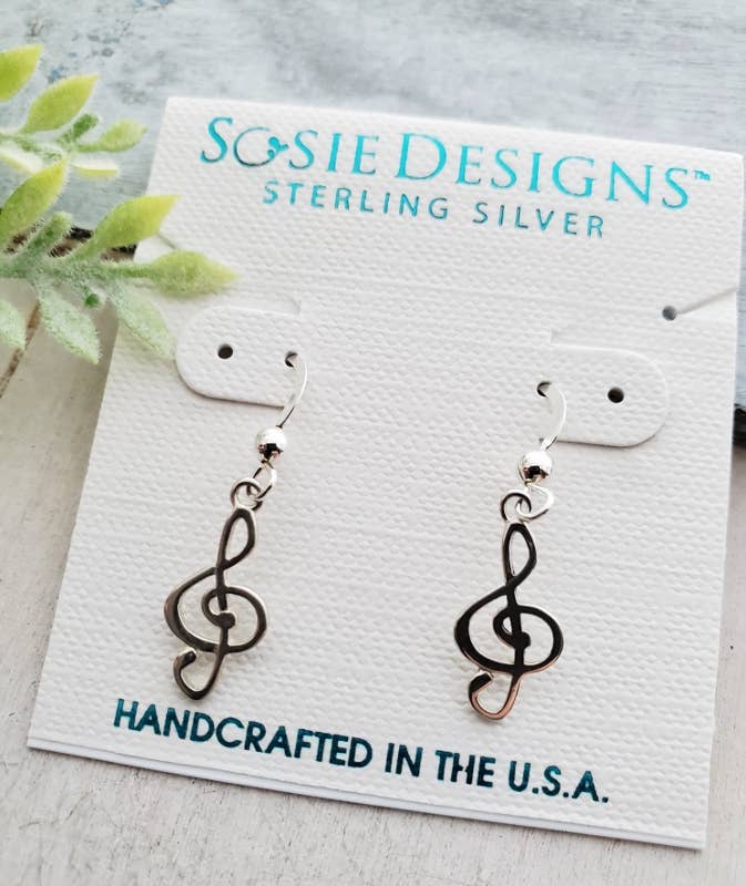 Sosie Designs - G Clef Earrings - Image 5