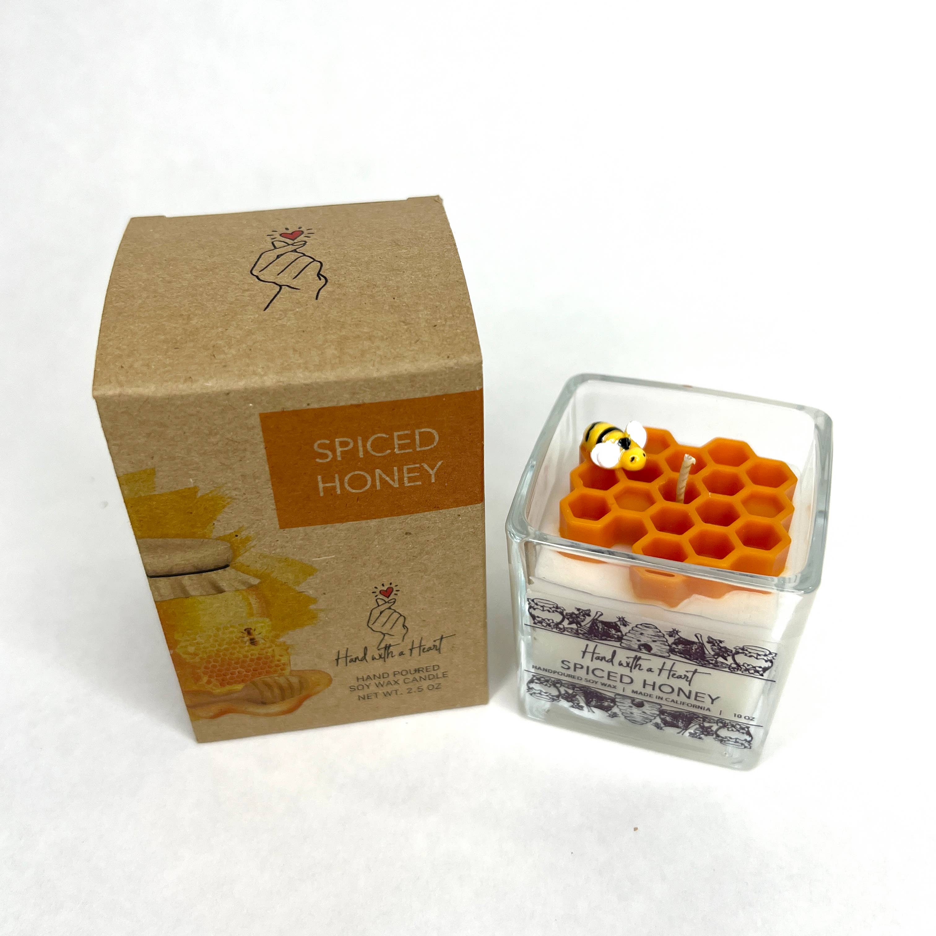 Spiced Honey Soy Wax Candle - Image 2