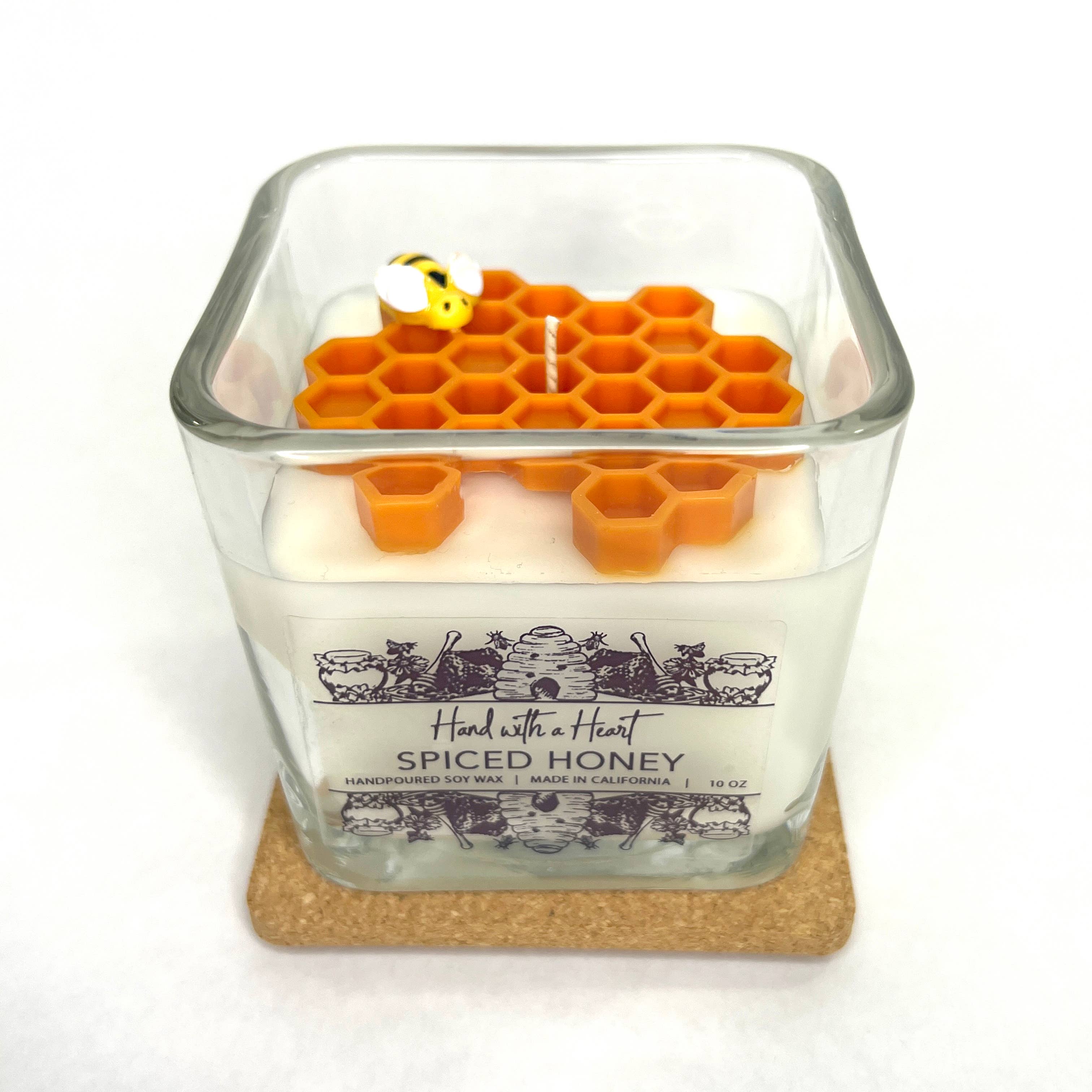 Spiced Honey Soy Wax Candle - Image 5