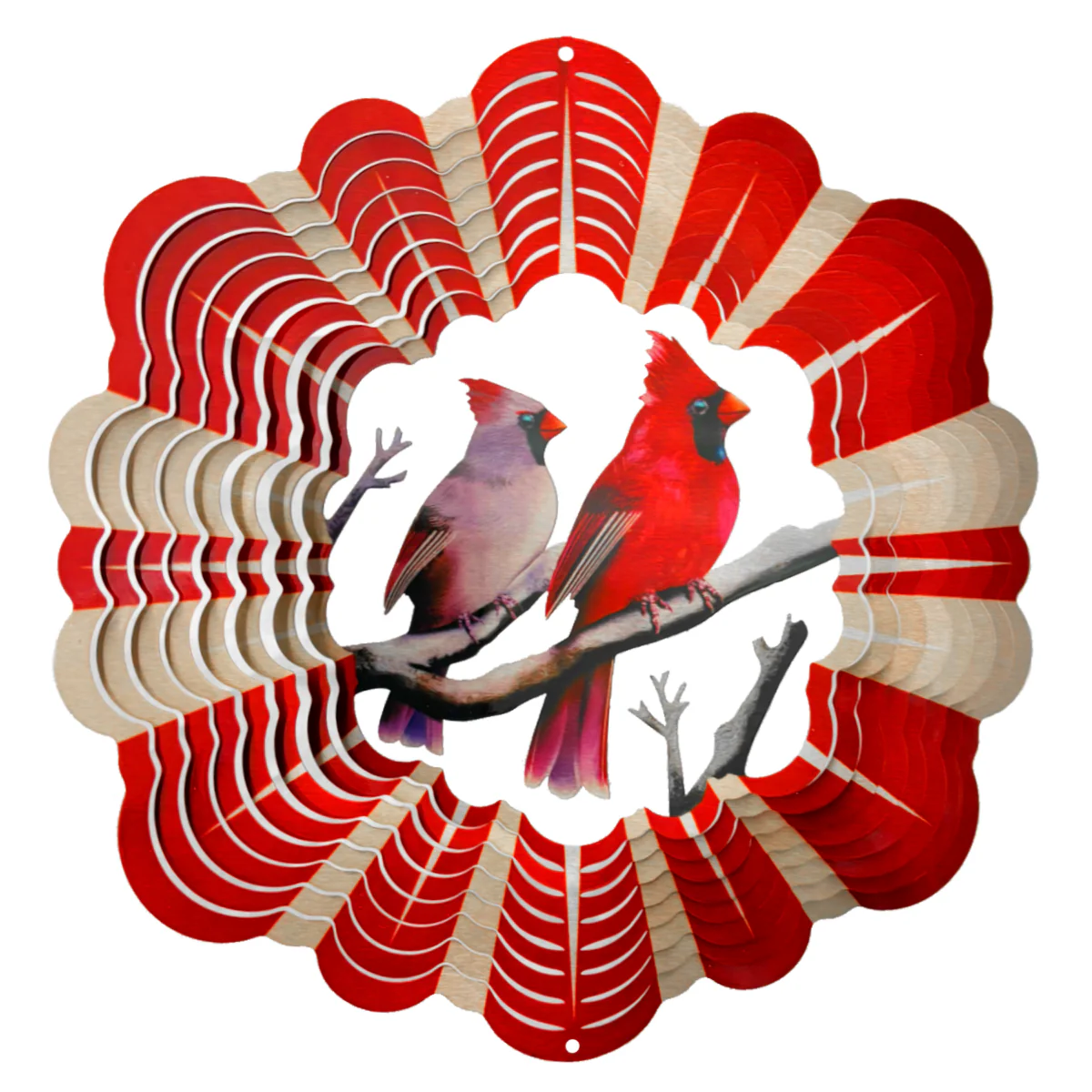 Cardinals - Large Wind Spinner