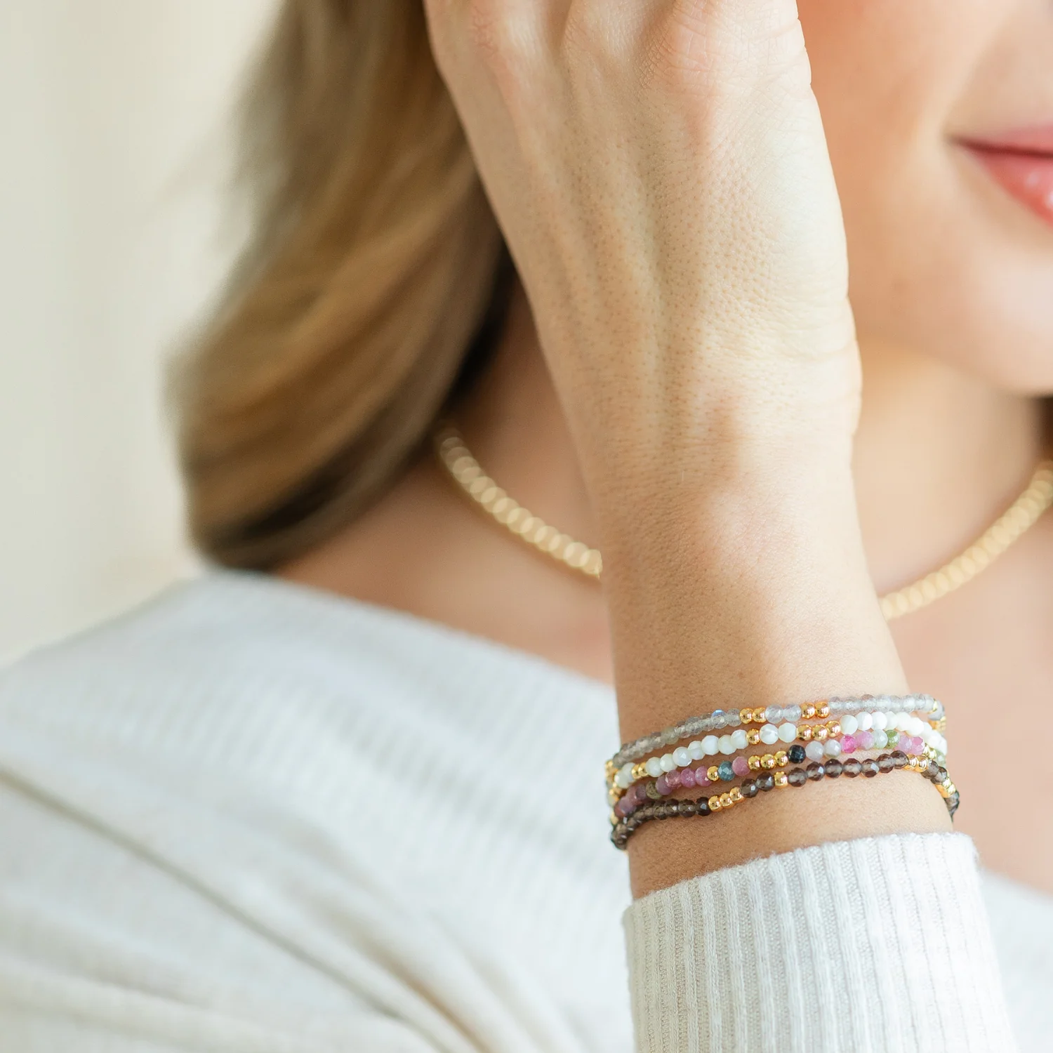 Stretch Bracelets With Beads - Image 6