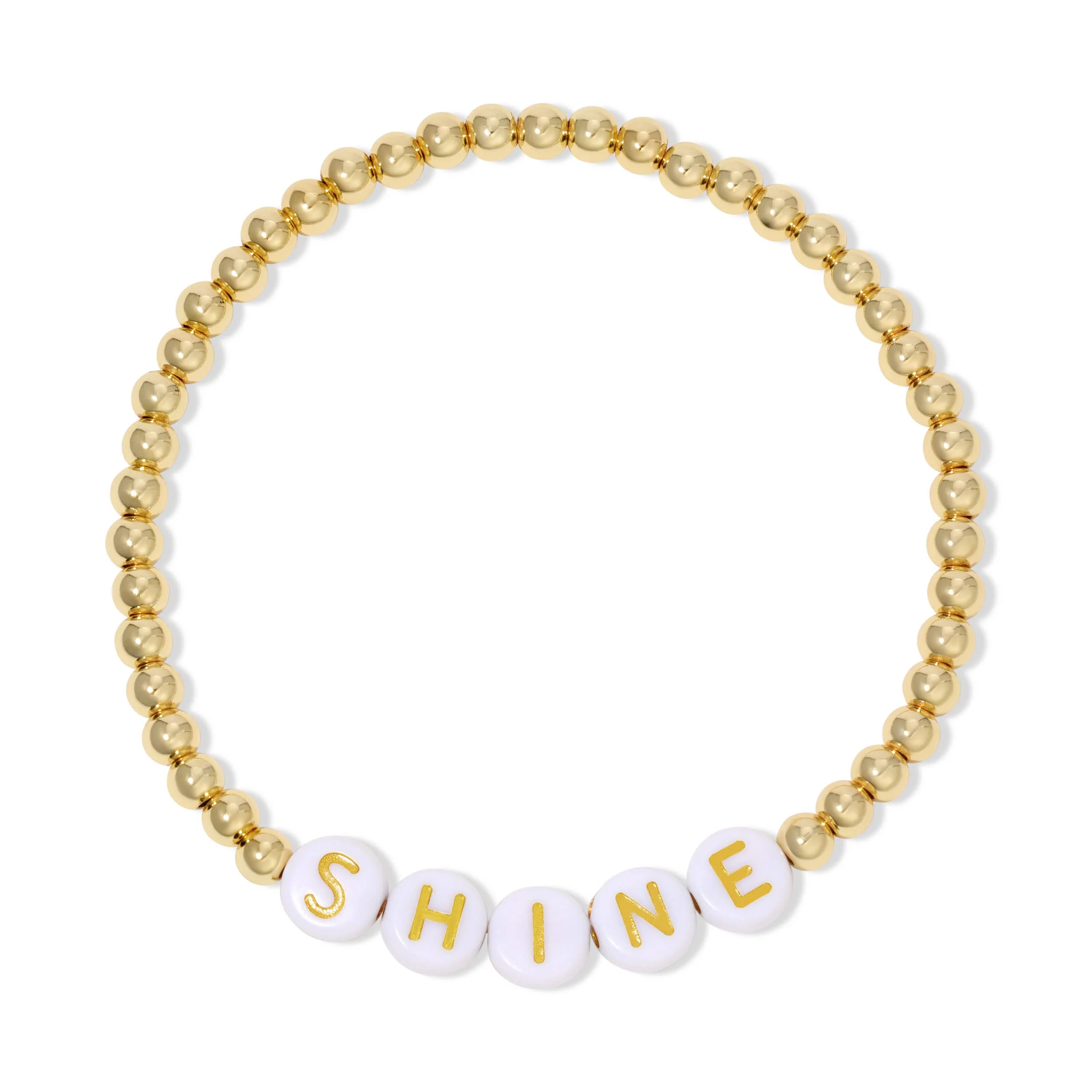 Splendid Iris - Shine Beaded Bracelet