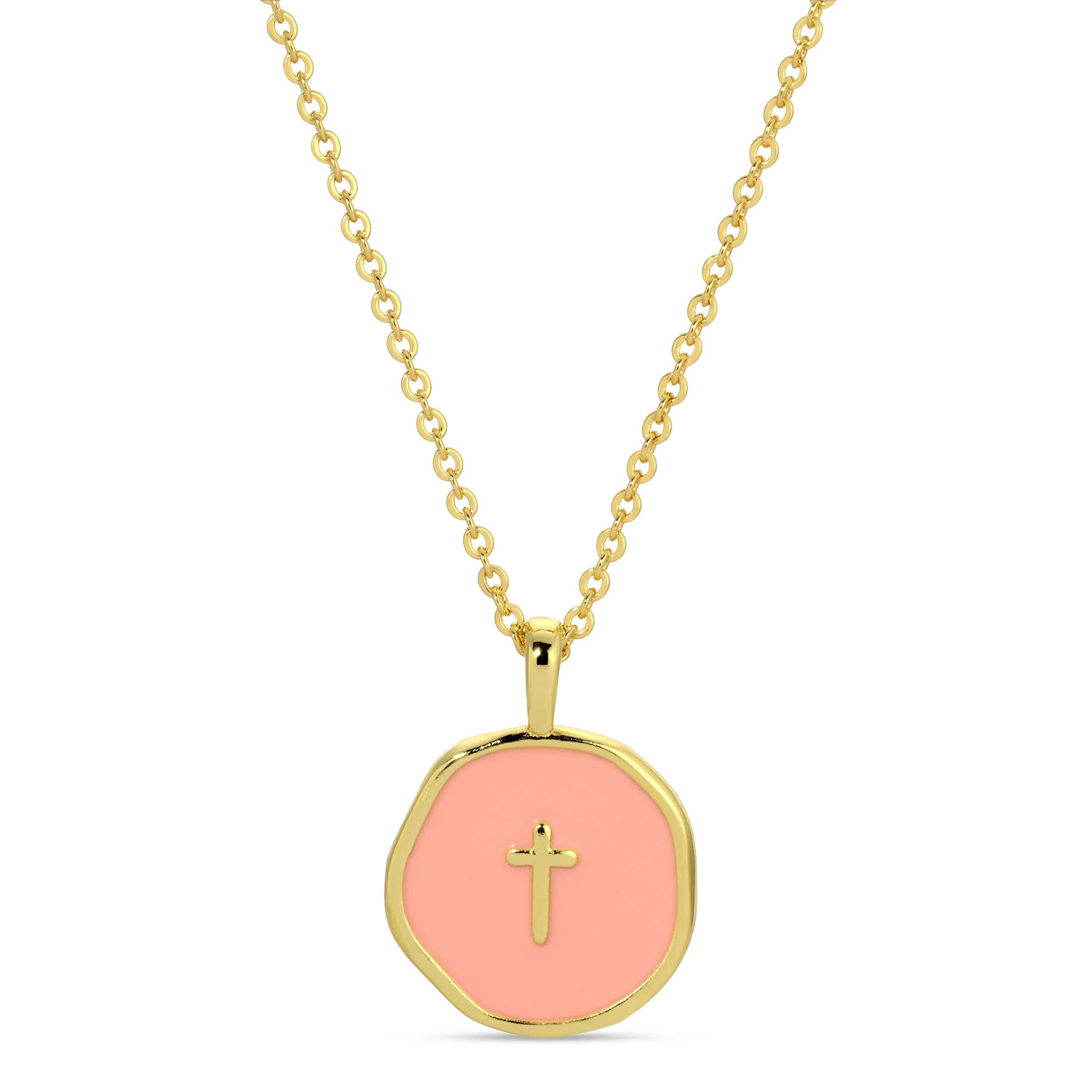 Tiny Cross Pendant Necklace - Image 9
