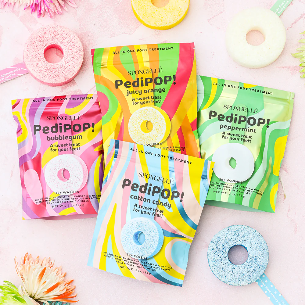 PediPOP Pedi Buffer & Nail Fill-Assorted Scents