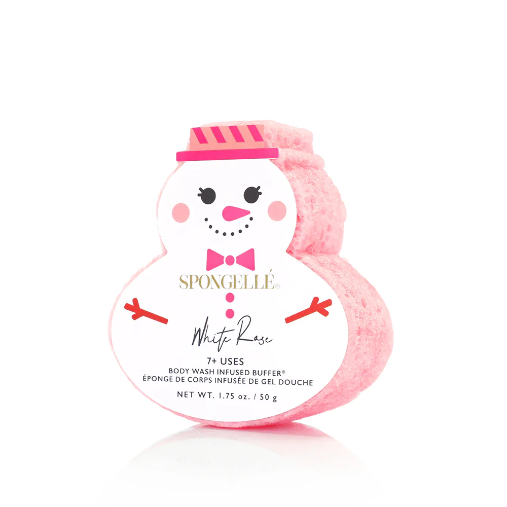 White Rose Snowman Holiday Buffer - Image 2
