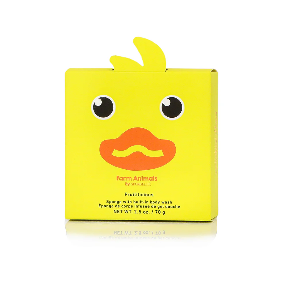 Valentines Day Gifts - Danny Duck Farm Animals Sponge | - Image 3