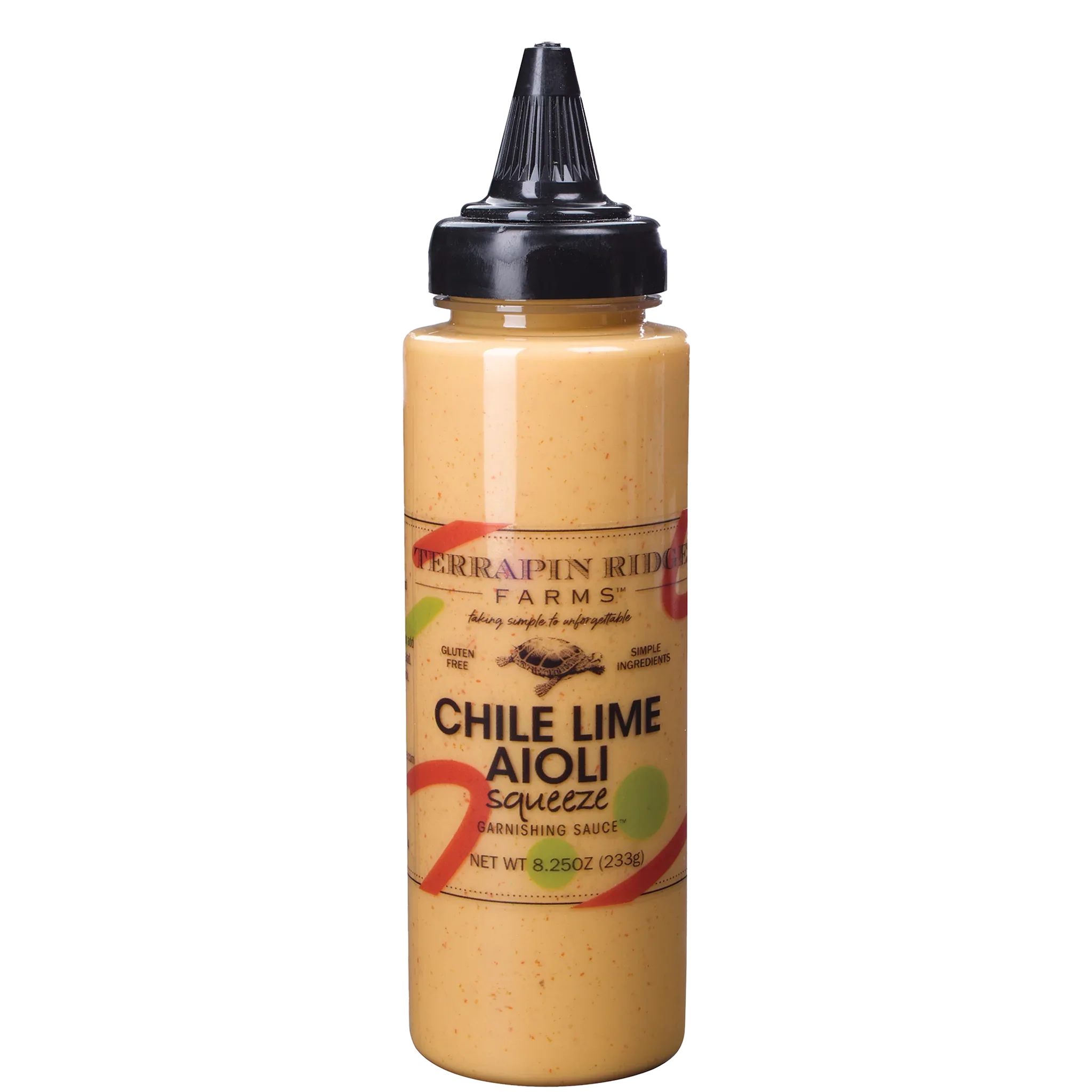 Chile Lime Aioli Squeeze Garnishing Sauce