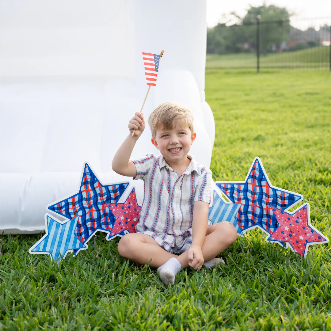 Star Spangled Trio Garden Stake - Image 2