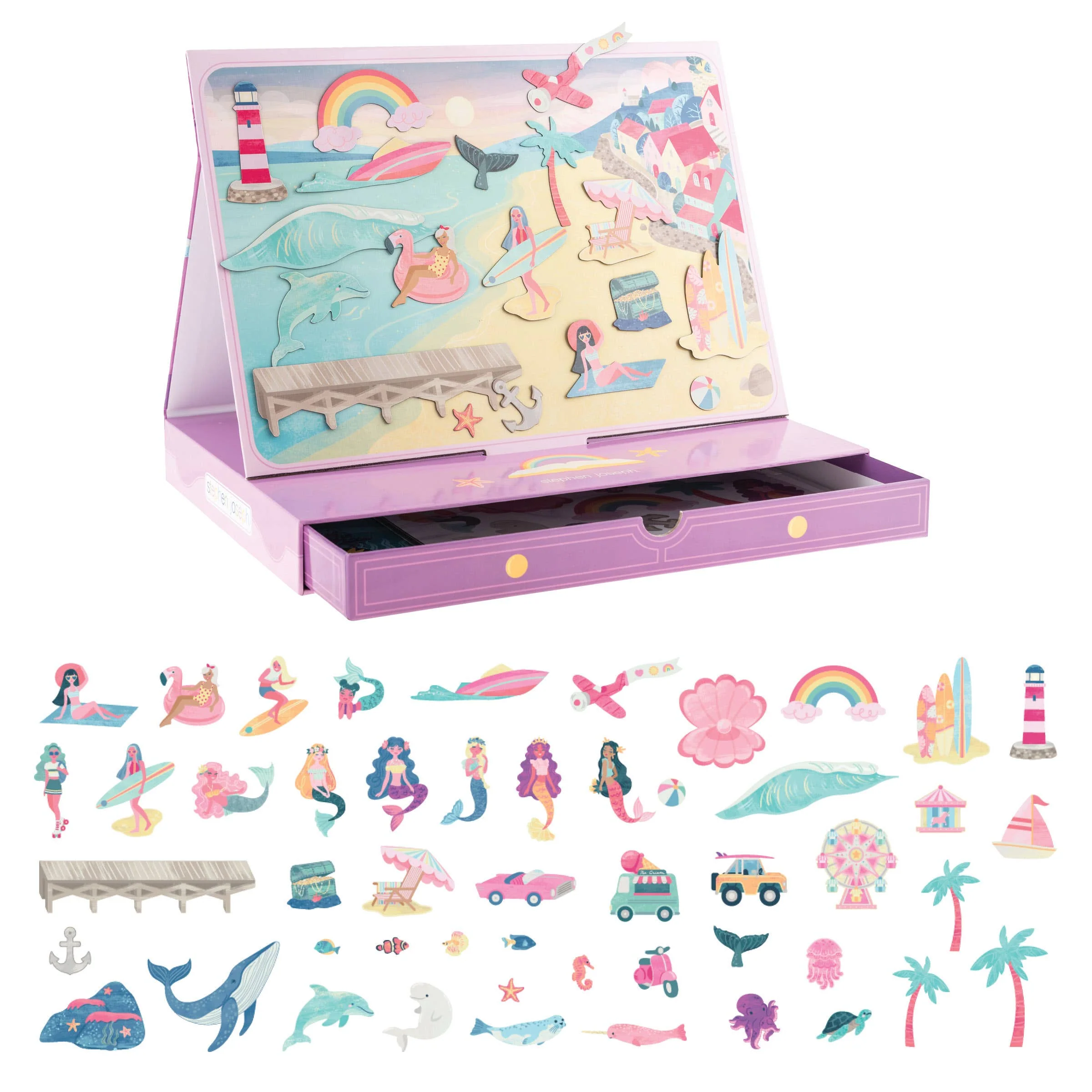 Magnetic Scene Drawer Toy Set for Kids - Image 9