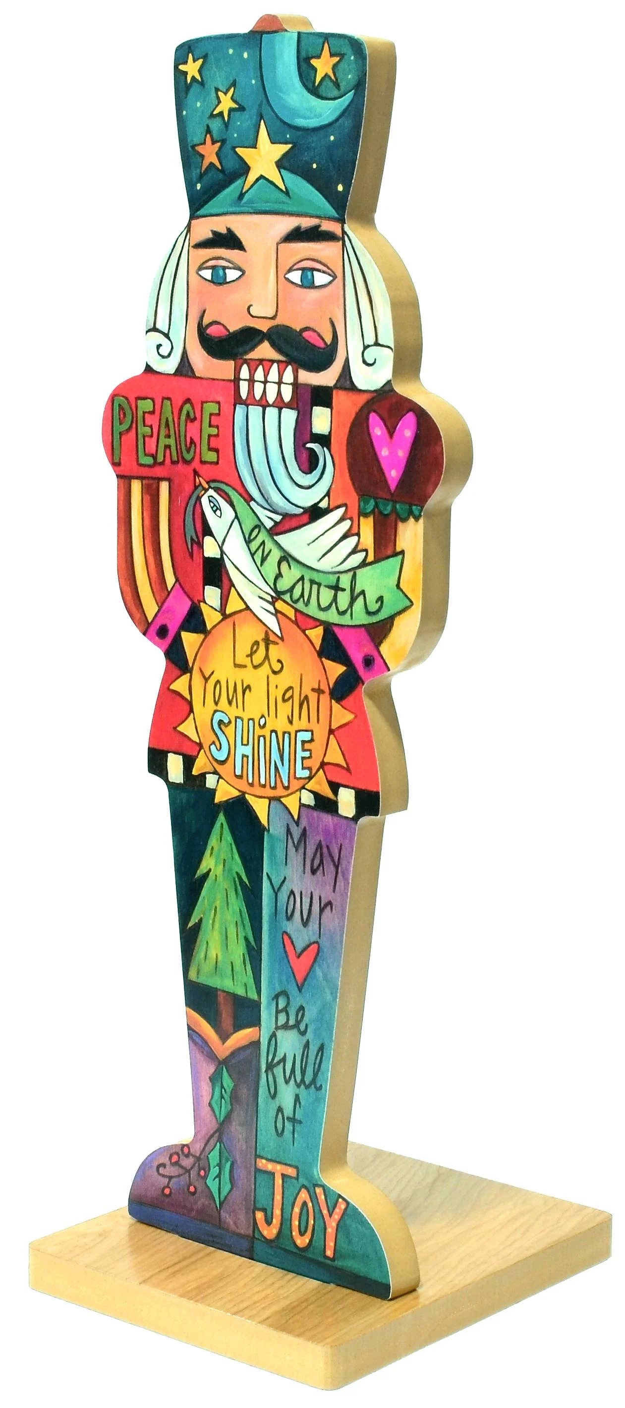 "Clara's Gift" Nutcracker Wood Sculpture - Image 2