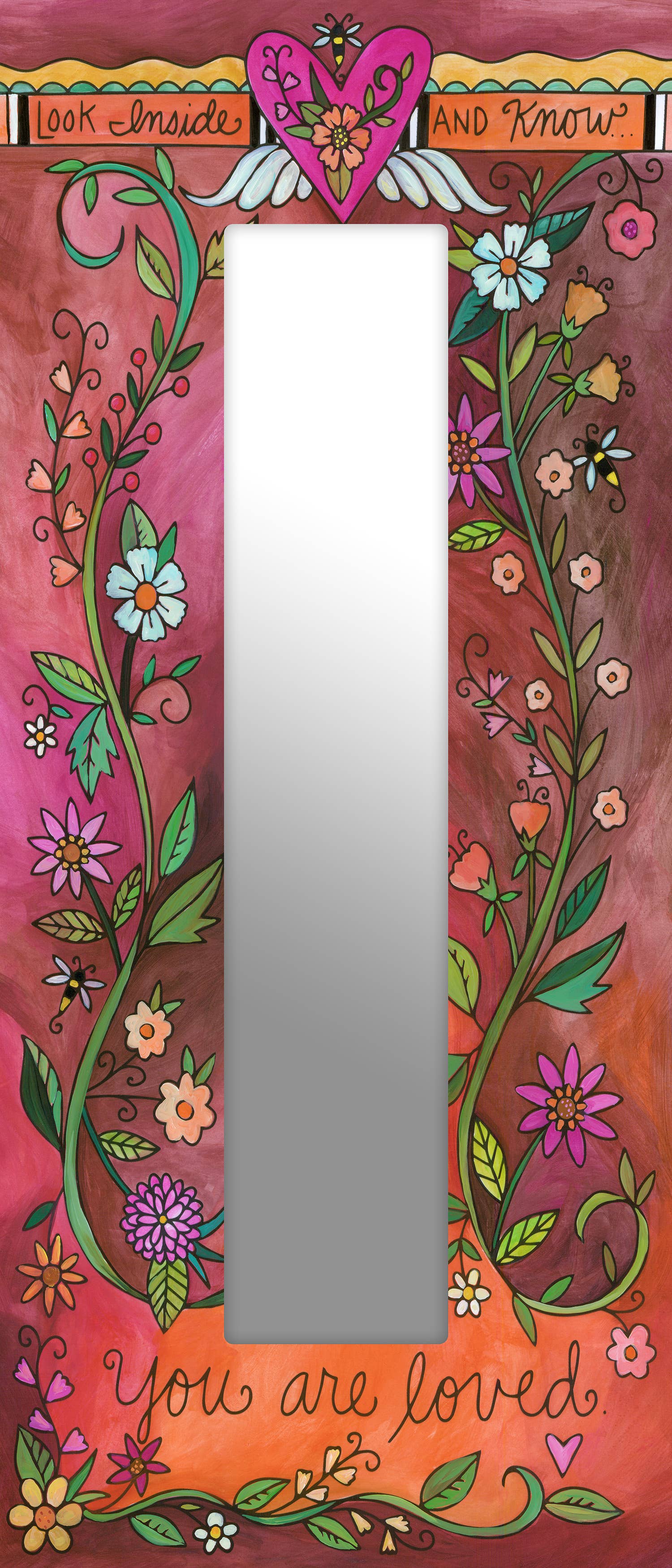 "Reflect" Rectangle Mirror