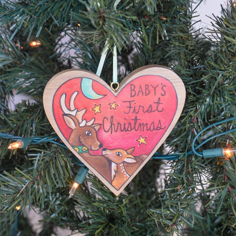 Sticks - "Santa's Little Helper" Baby's First Christmas Ornament - Image 3