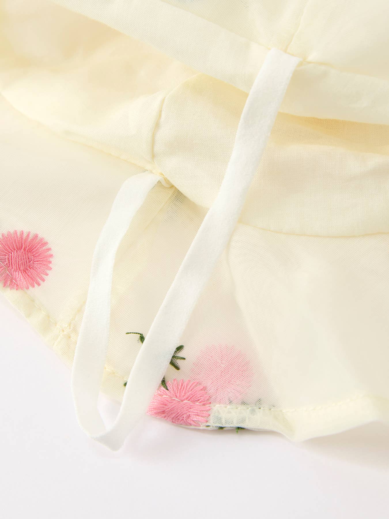 Storybook Floral Baby Girl Romper With Hat - Image 5