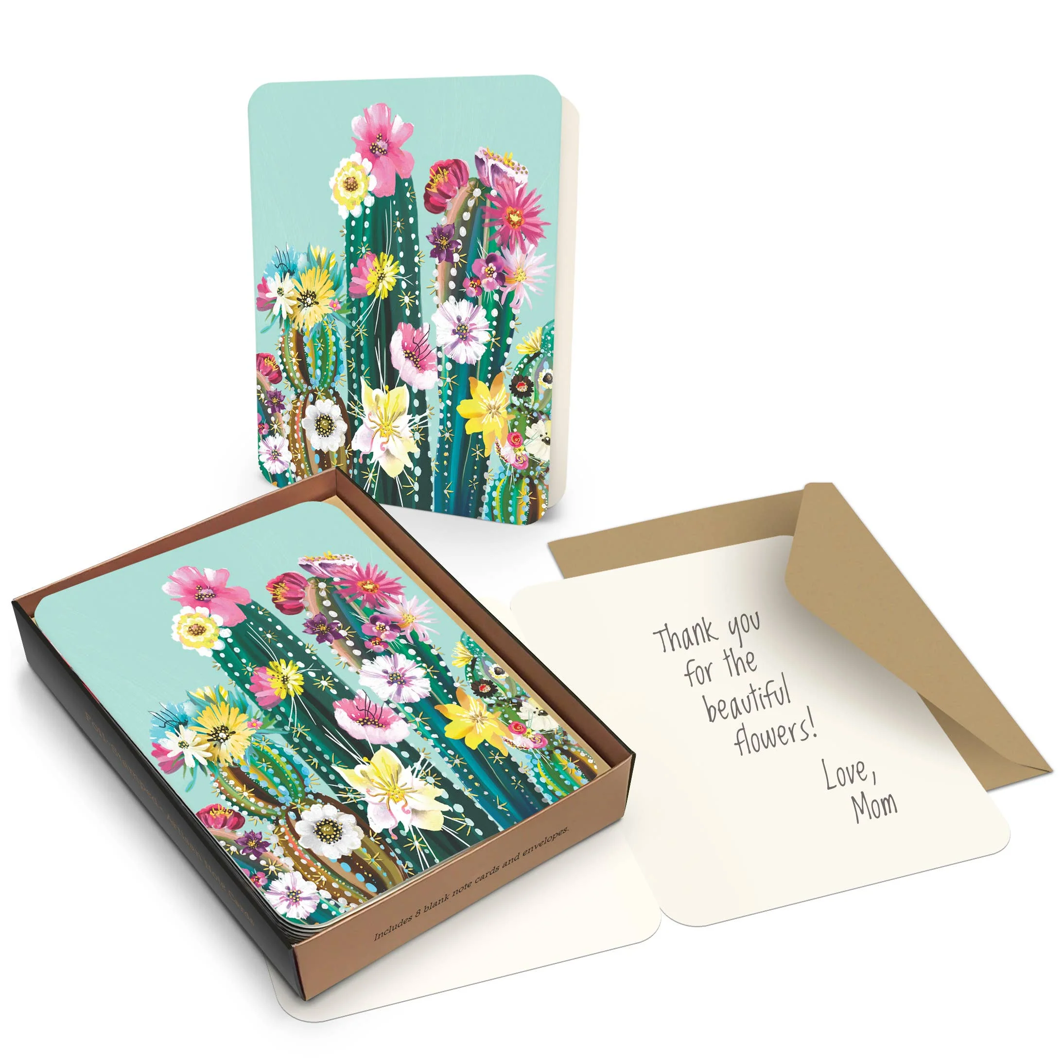 Artisan Note Card Sets - Desert Blossoms - Image 3