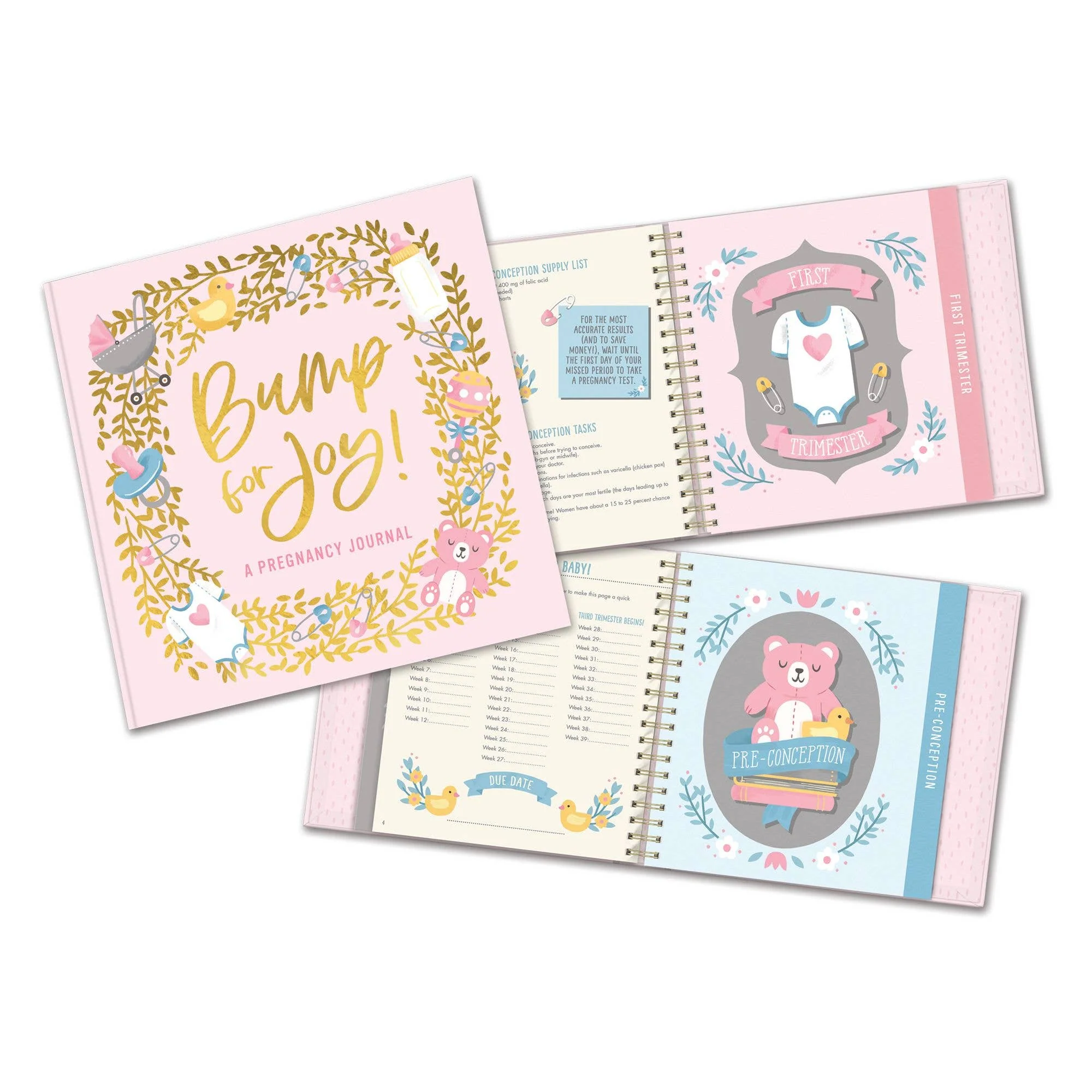 Bump for Joy: A Pregnancy Journal (Pink) - Image 2