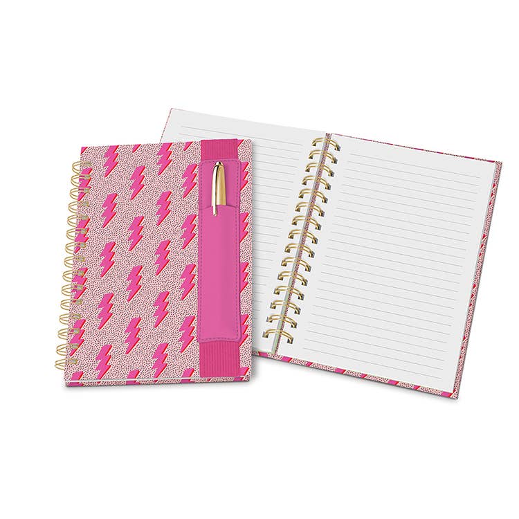 Charged Up Oliver Notebook with Pen Pocket - Image 2