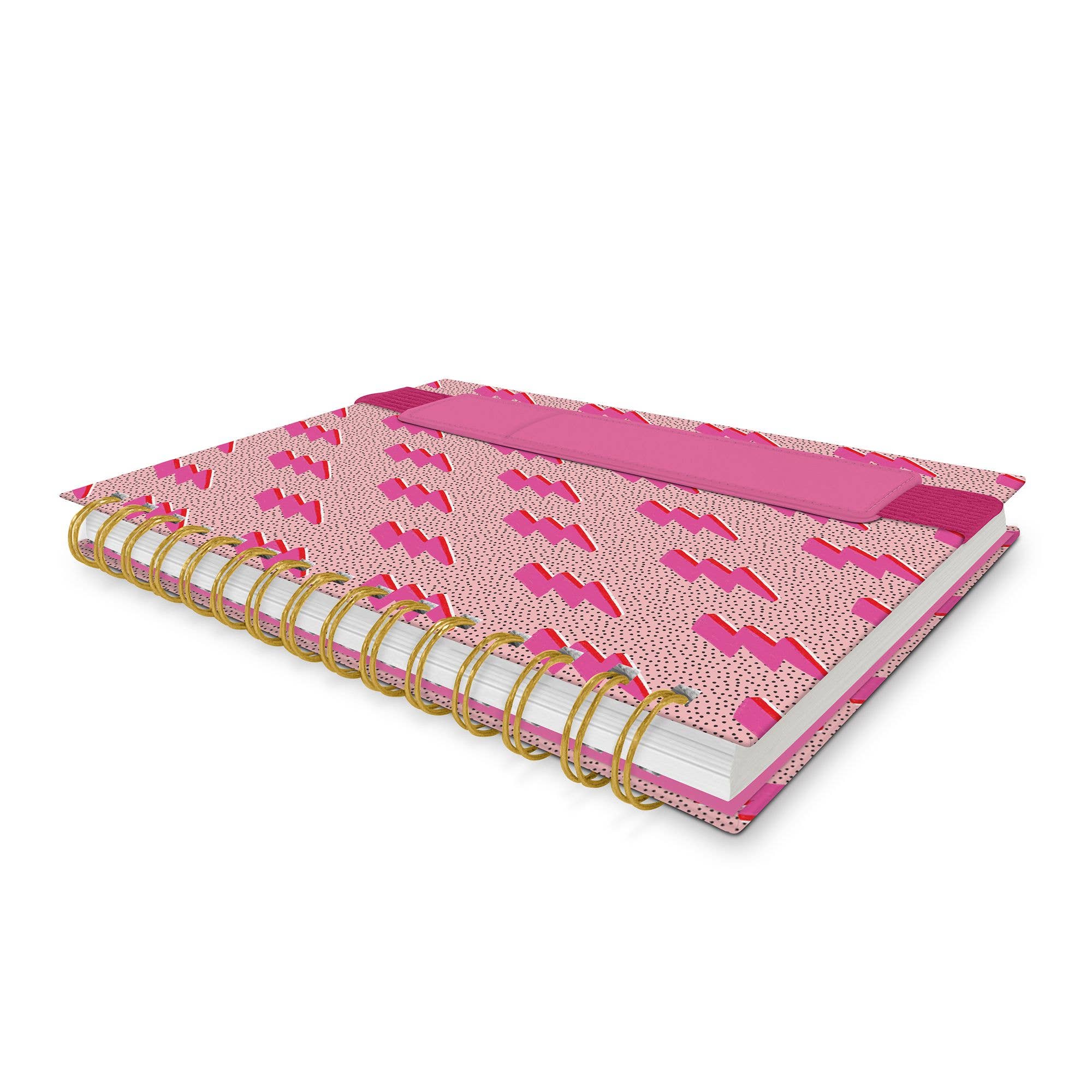 Charged Up Oliver Notebook with Pen Pocket - Image 4