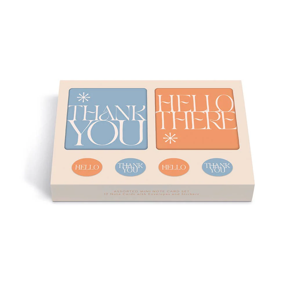 Cheery Messages Mini Notecard Set