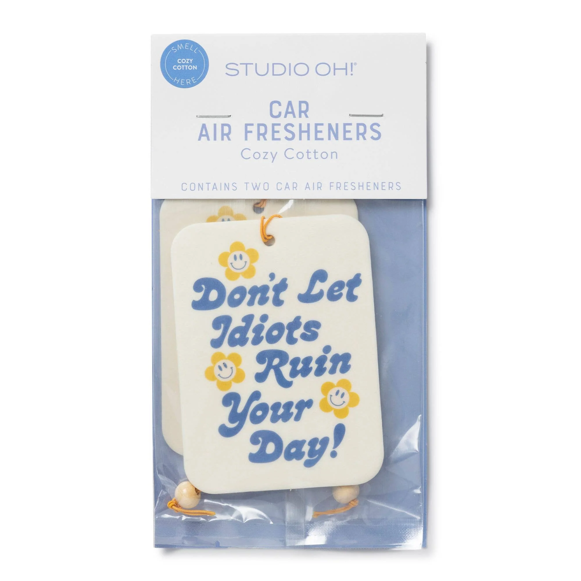 Don't Let It Ruin Your Day Car Air Freshener - Image 2