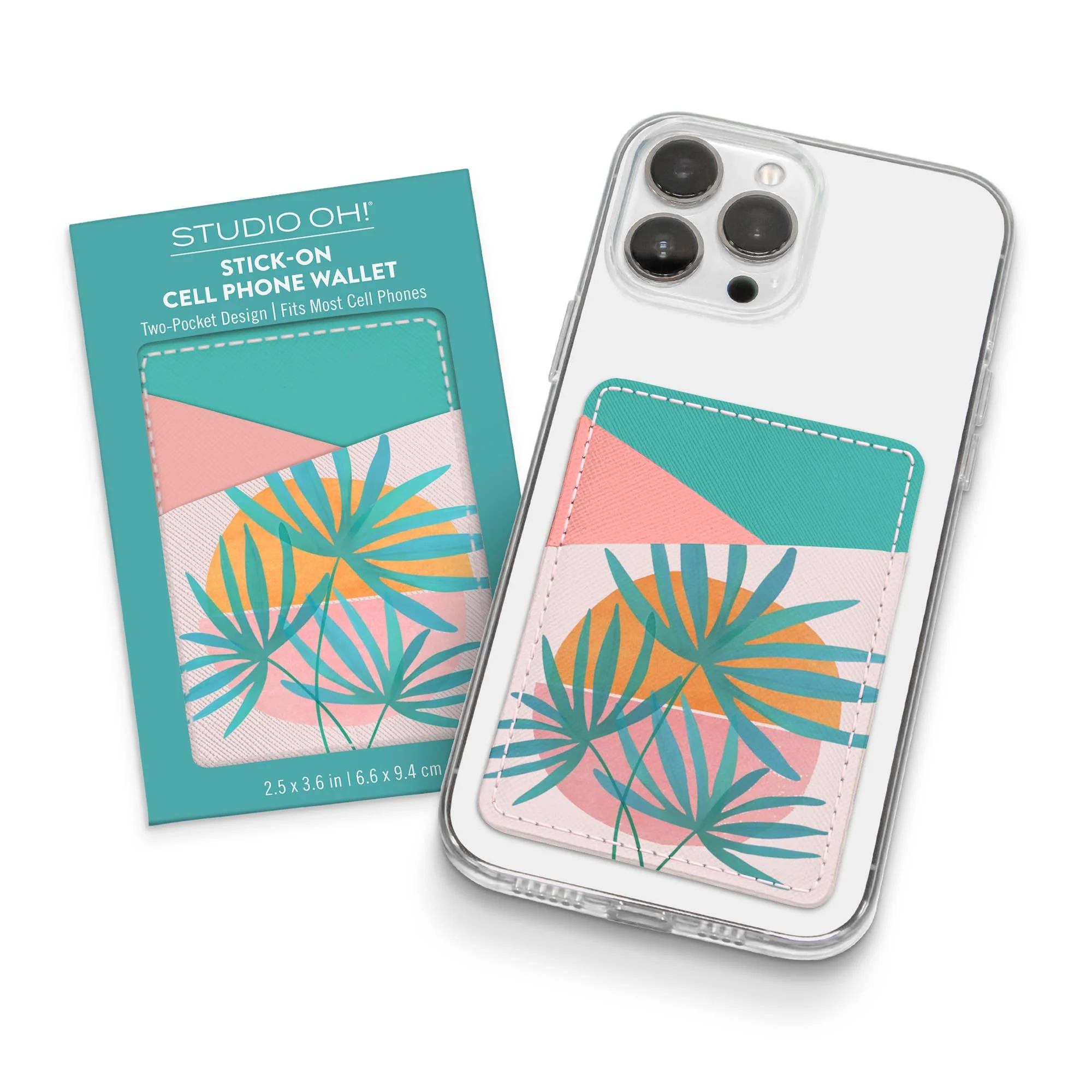 Island Sunset Cell Phone Wallet - Image 3