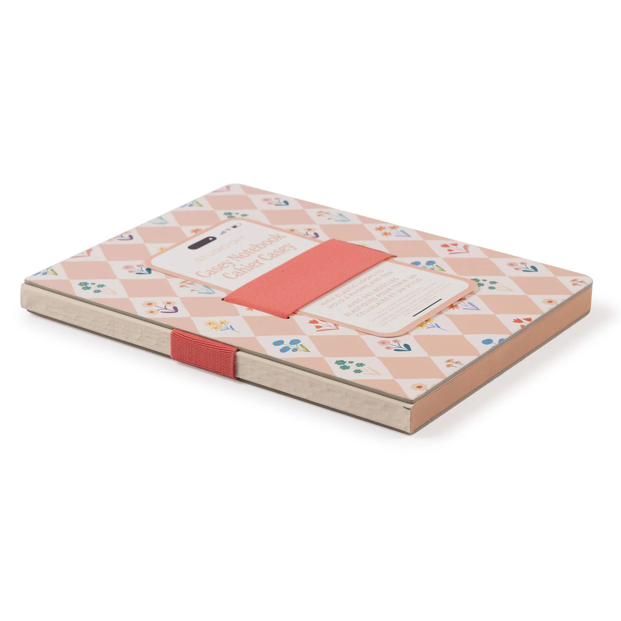 Meadow Lane Casey Notebook with Phone Loop - Image 5