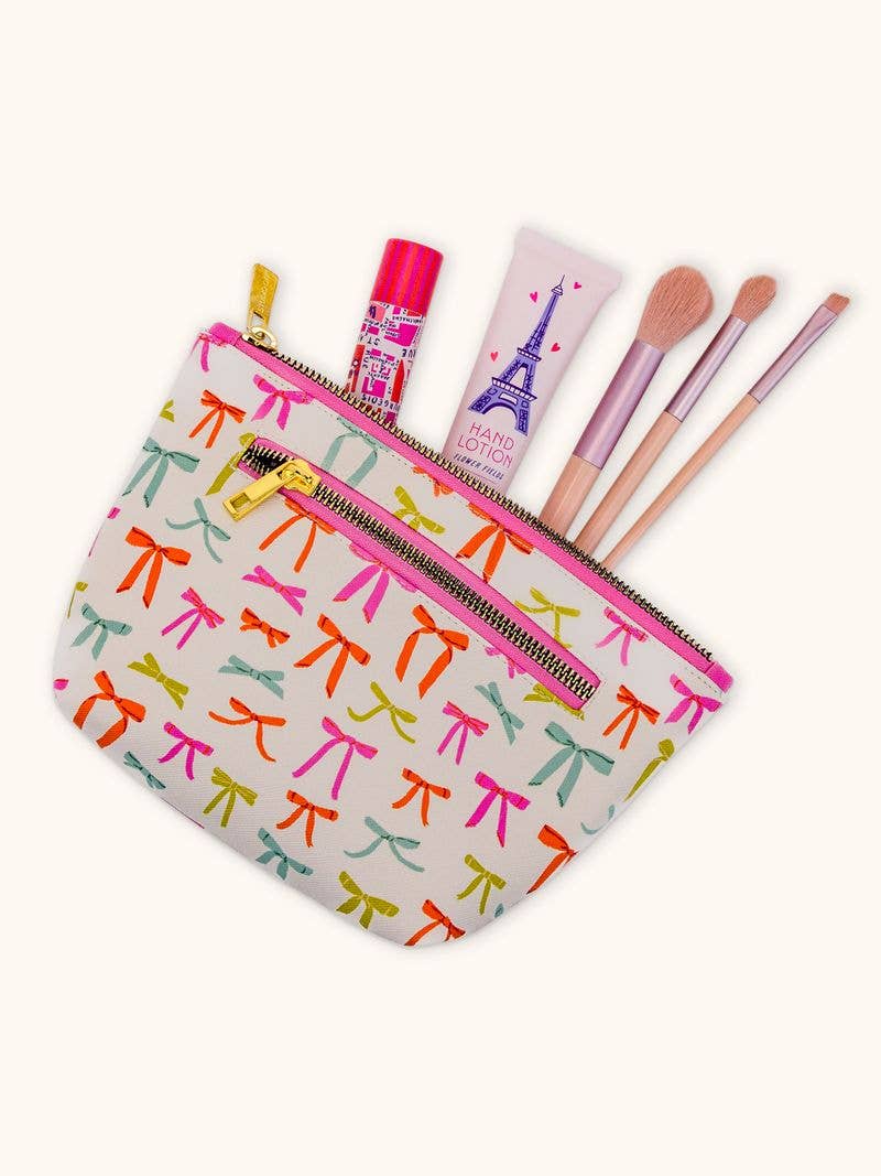 Put a Bow on It Clutch Cosmetic Pouch - Image 3