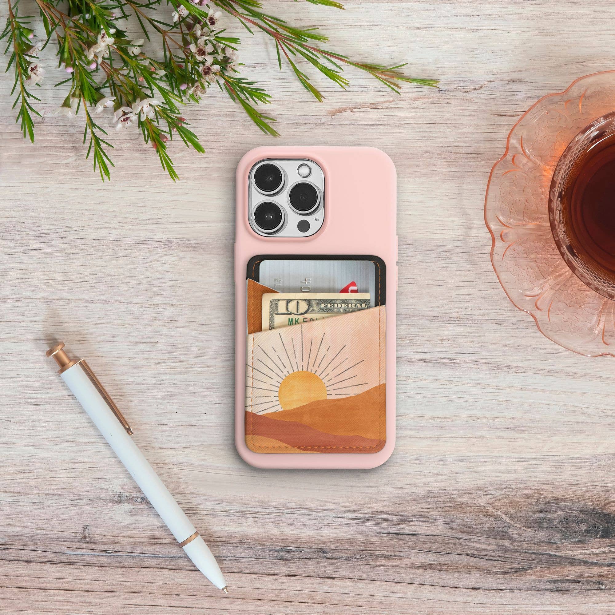 Sunrise Moon Cell Phone Wallet - Image 5