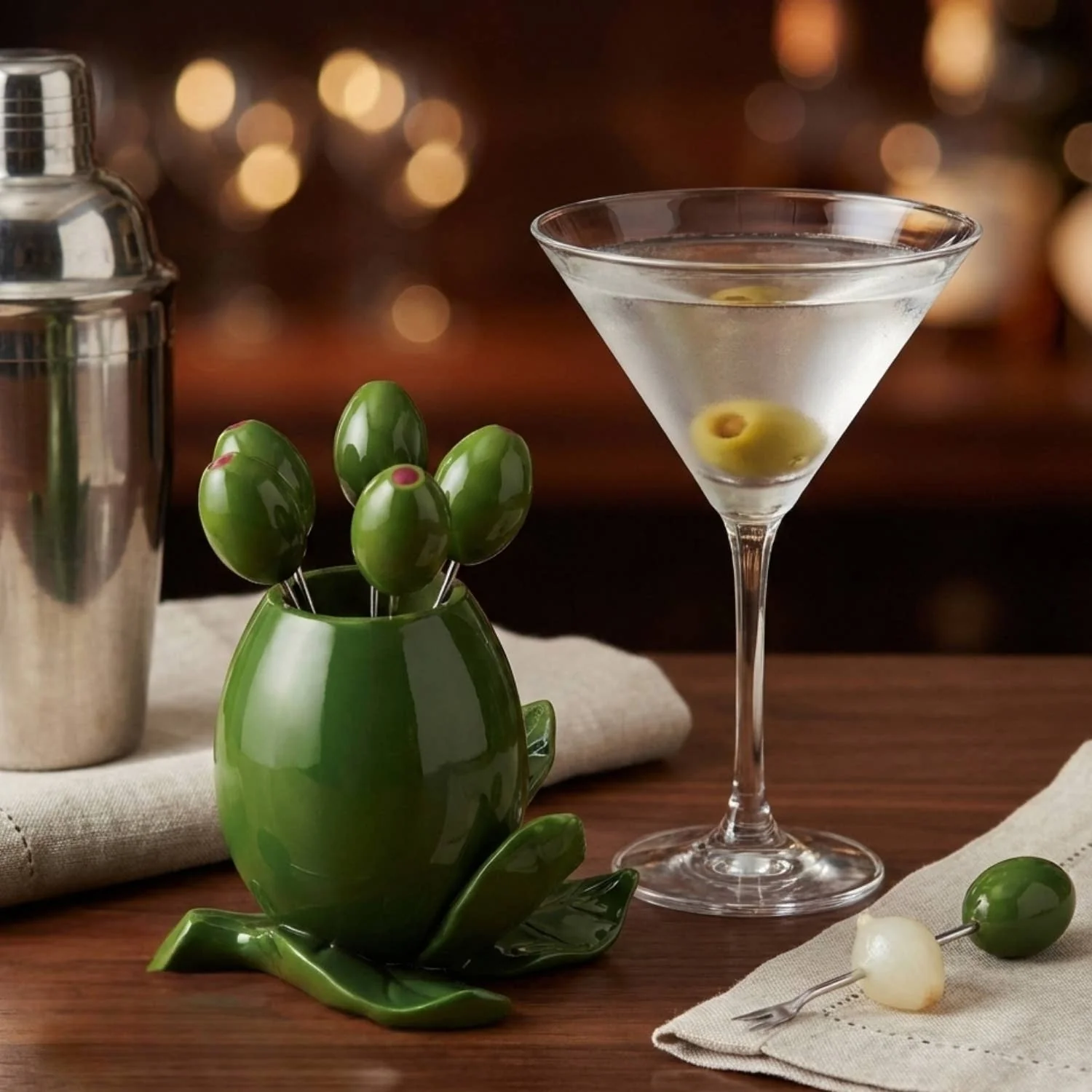 Supreme Housewares - 7-Piece Olive Cocktail Pick Set - Image 3