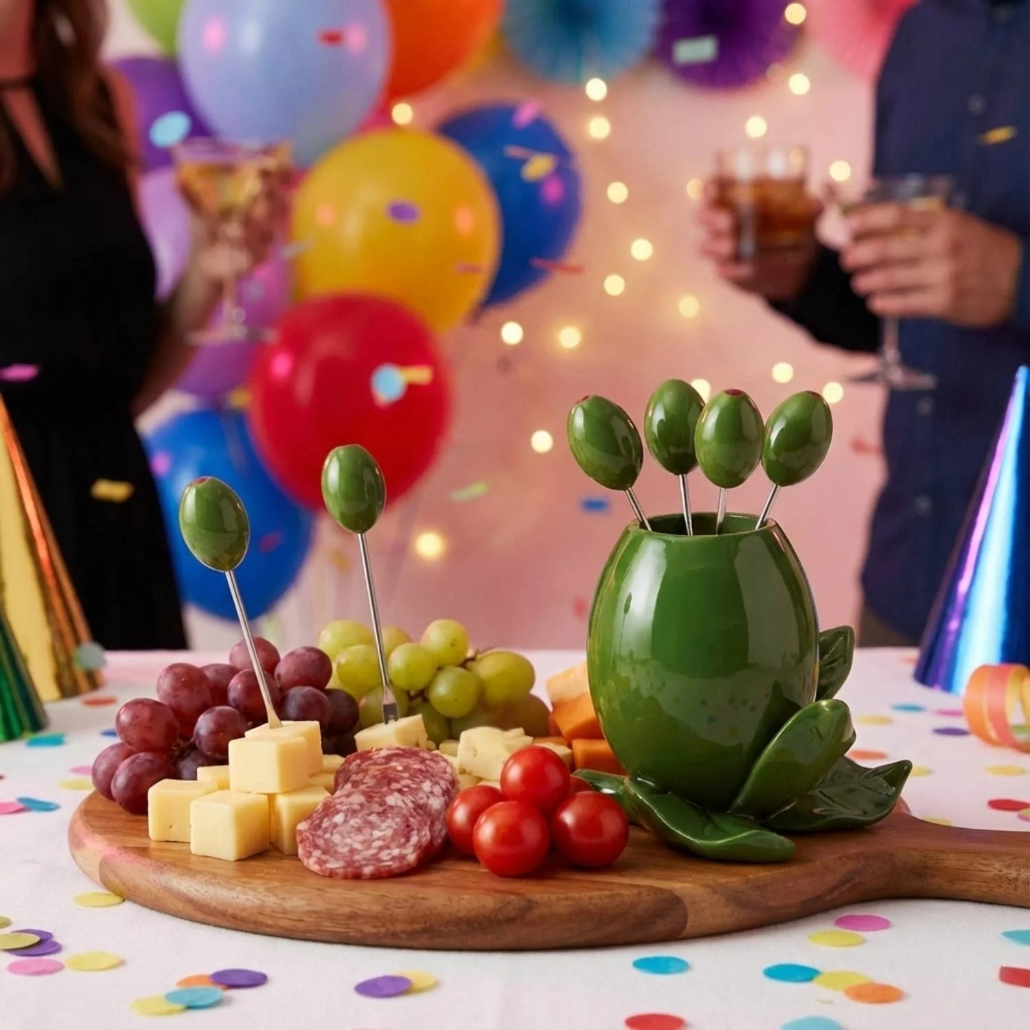 Supreme Housewares - 7-Piece Olive Cocktail Pick Set - Image 4